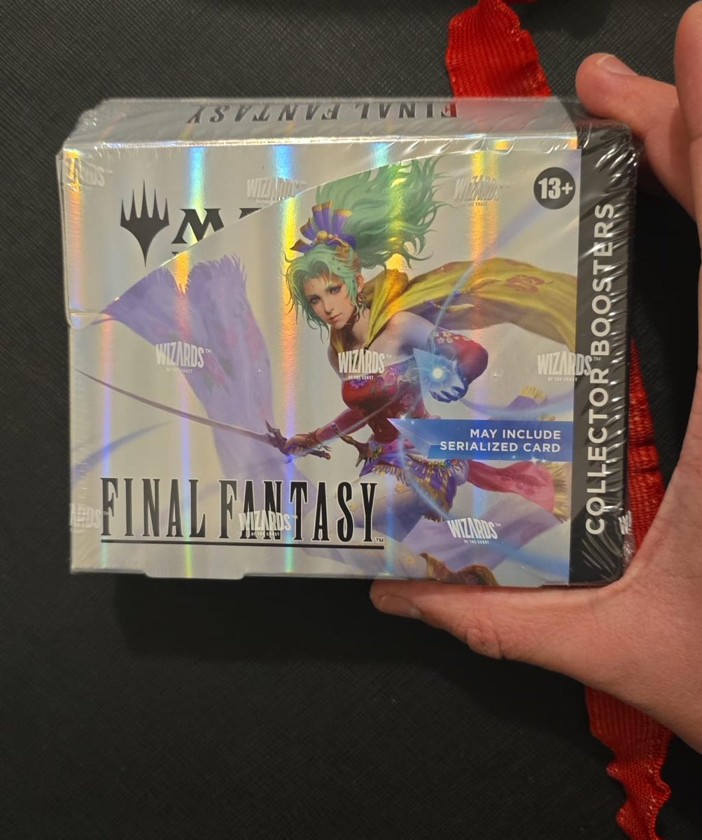 Jonathan_G_B's tweet photo. VENDO: Box colector Booster - Final Fantasy

💥 Produto novo, lacrado e original!
💥 Uma das coleções mais cobiçadas de Magic: The Gathering de todos os tempo!
💥 Ótima oportunidade para colecionadores e jogadores!
💰 VALOR: R$ 7500,00
#mtgFinalFantasy #magictheGathering #mtgFIN https://t.co/akUGXwmhL8