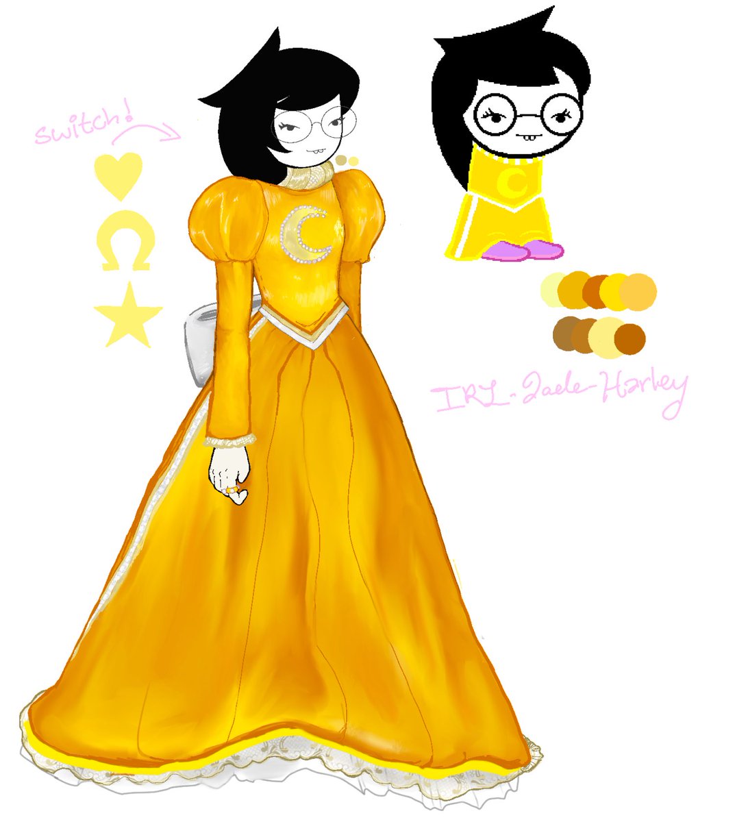 this is what i’ve been sewing for the last couple months for promstuck!! i’m so excited :D i’ll reveal the dress the day of!!! #jadeharley #homestuck