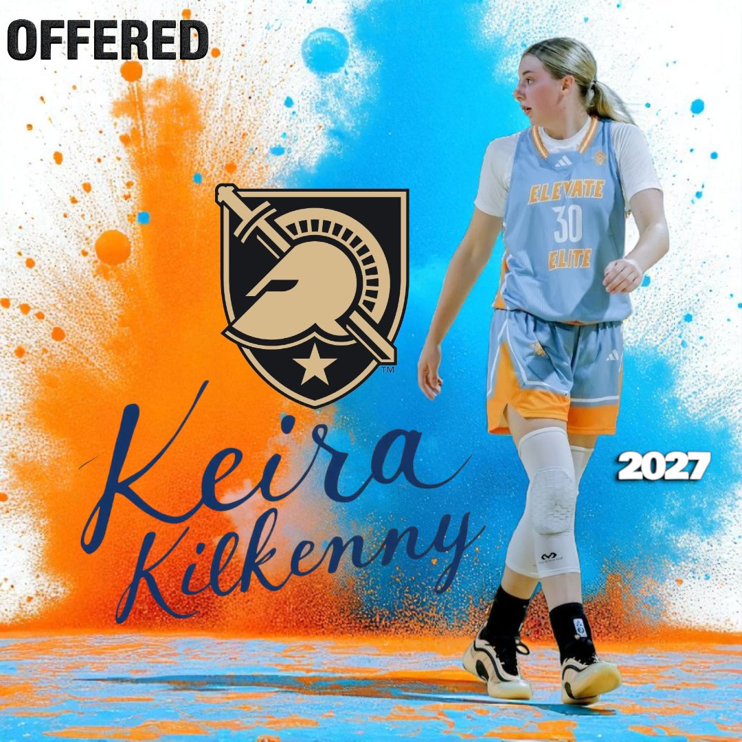Congrats to 2027 Keira Kilkenny on her recent offer to <a href="/ArmyWP_WBB/">Army Women's Basketball</a> today! #3SSB #EYG⏫️ 🚀