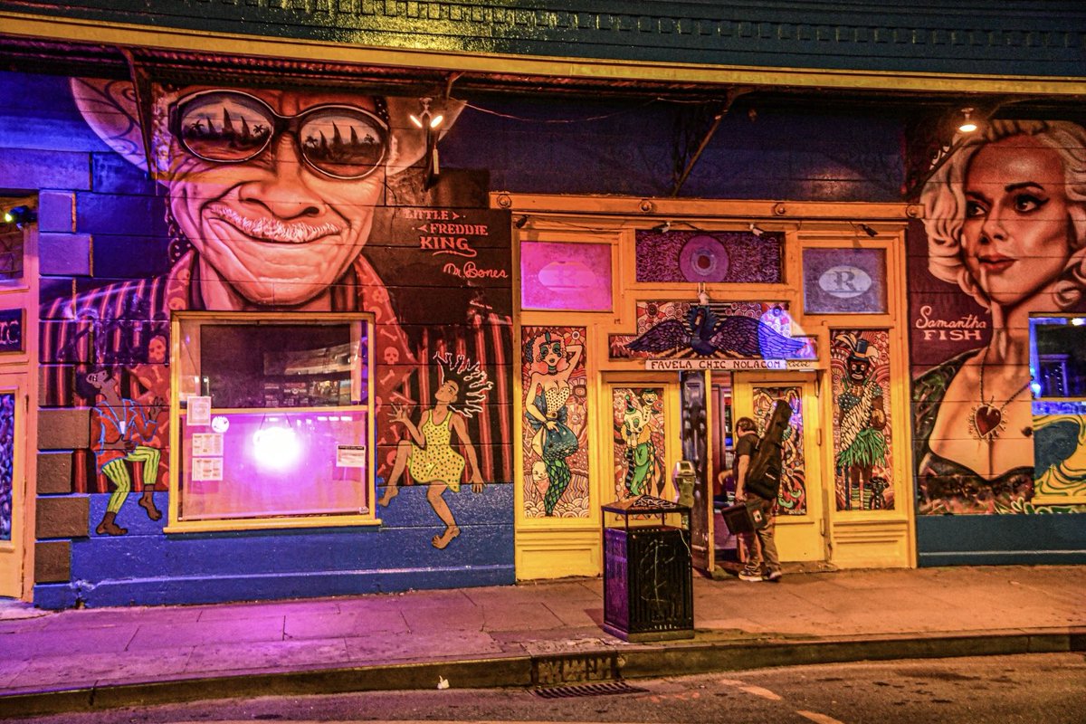 A musician walks into a bar… Frenchmen street, New Orleans