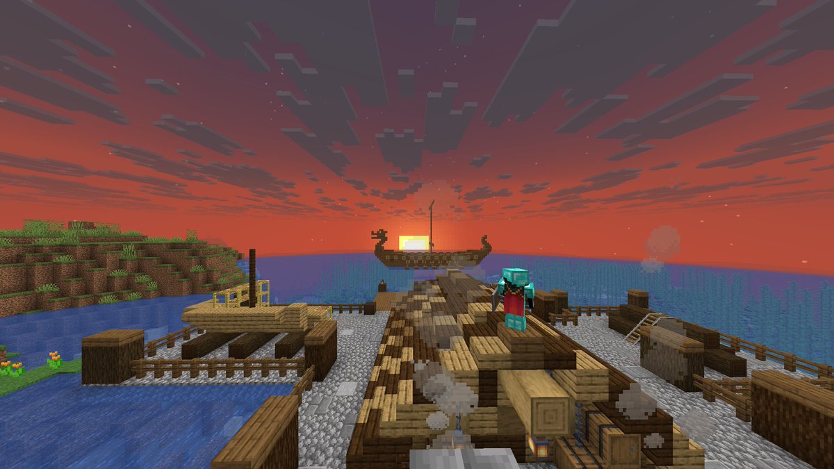 Late night minecraft🌥️