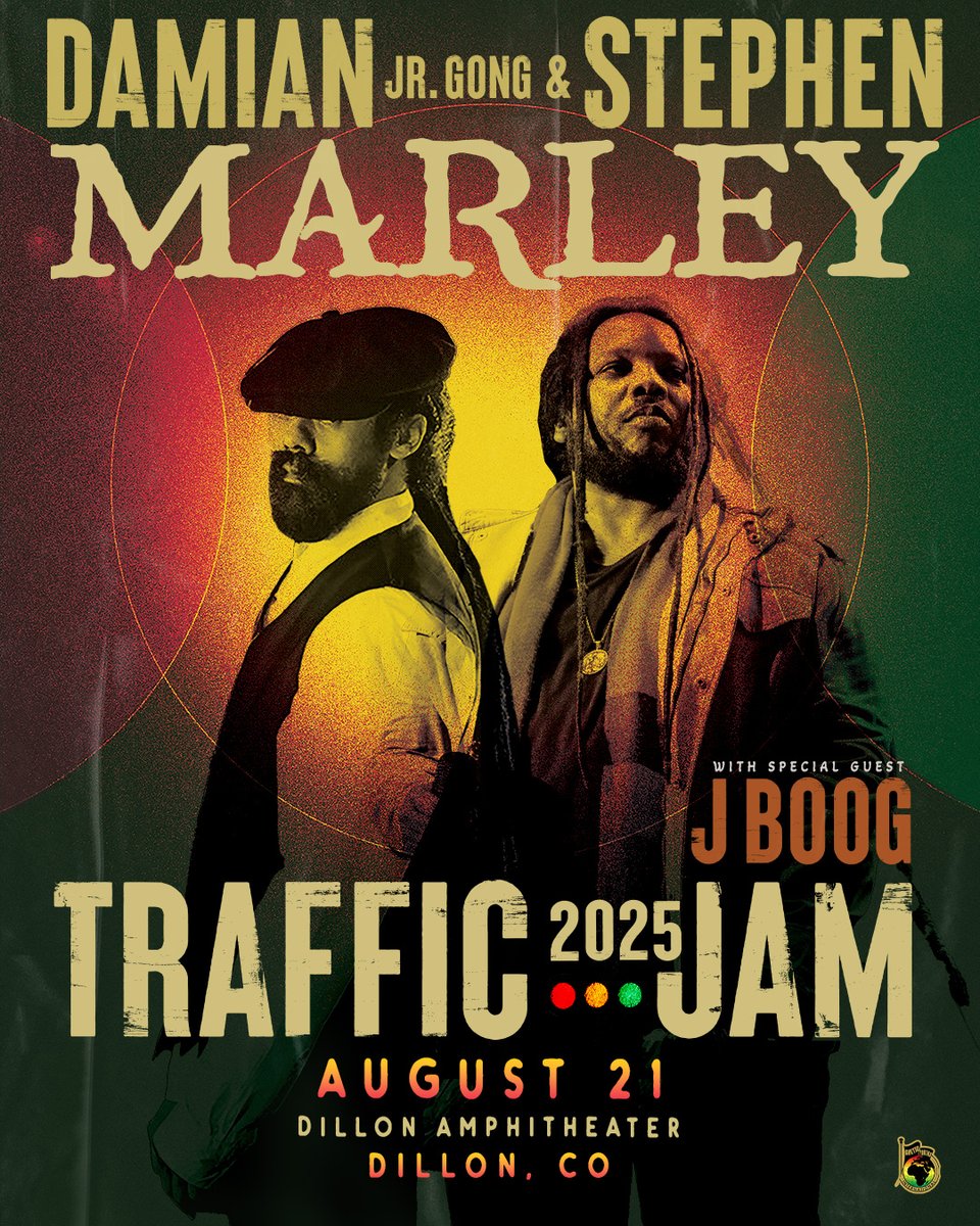 DenverReggae's tweet photo. 🇯🇲 TICKET GIVEAWAY 🇯🇲
8/21 @damianmarley and @stephenmarley w/ @jboogmusic @ Dillon Amphitheater!
Enter Contests
IG: https://t.co/KeubsPOwYE
FB: https://t.co/gbxCHhVmbm
🎟️ https://t.co/fsezF1AoyD
@livenationco #damianmarley #stephenmarley #dillonamphitheater #dillon #colorado https://t.co/XwvI5M94n7