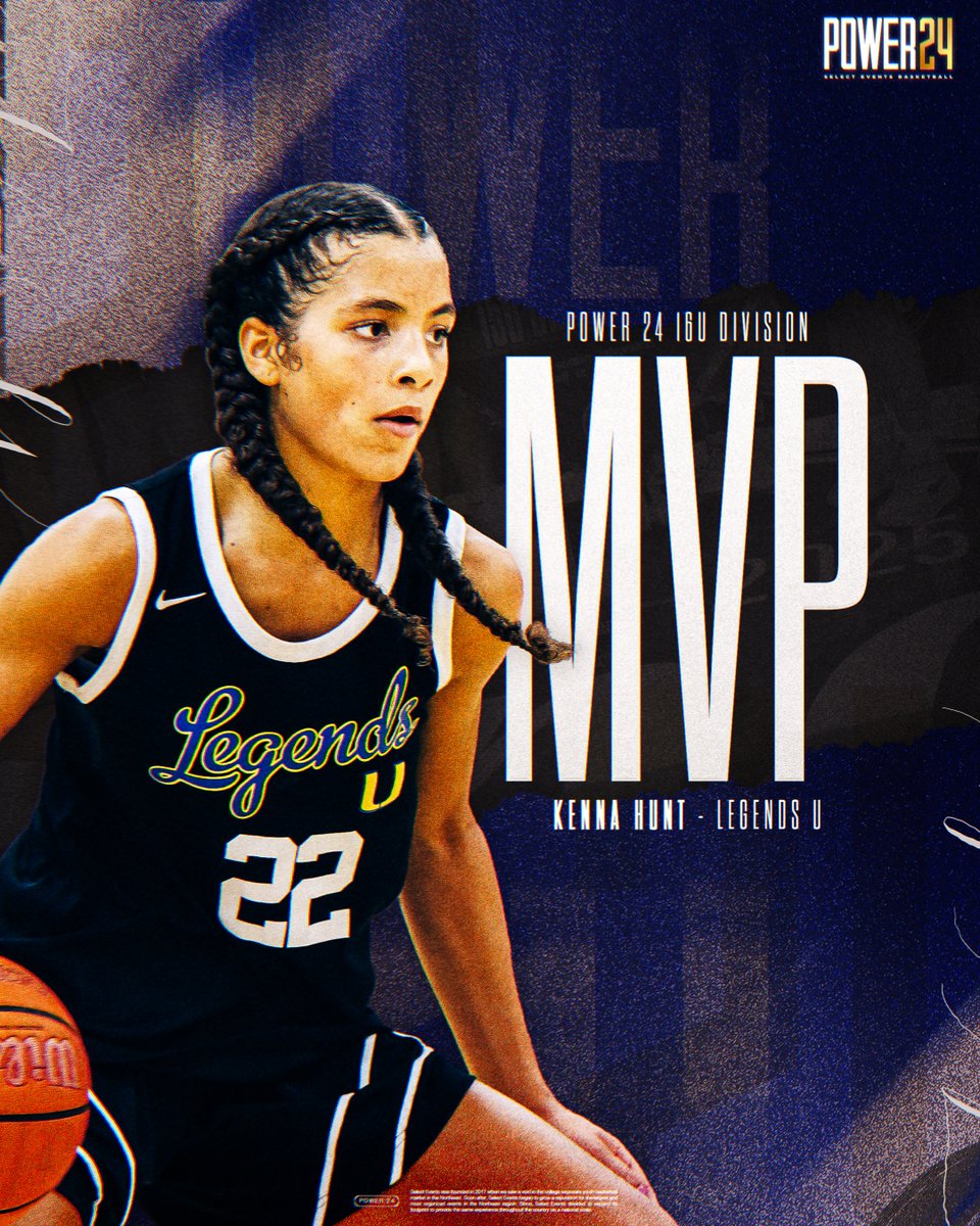 Our Power 24 16U MVP, <a href="/KennaHunt22/">Kenna Hunt</a> 🏆

<a href="/Legends_Bball/">Legends U Basketball</a>