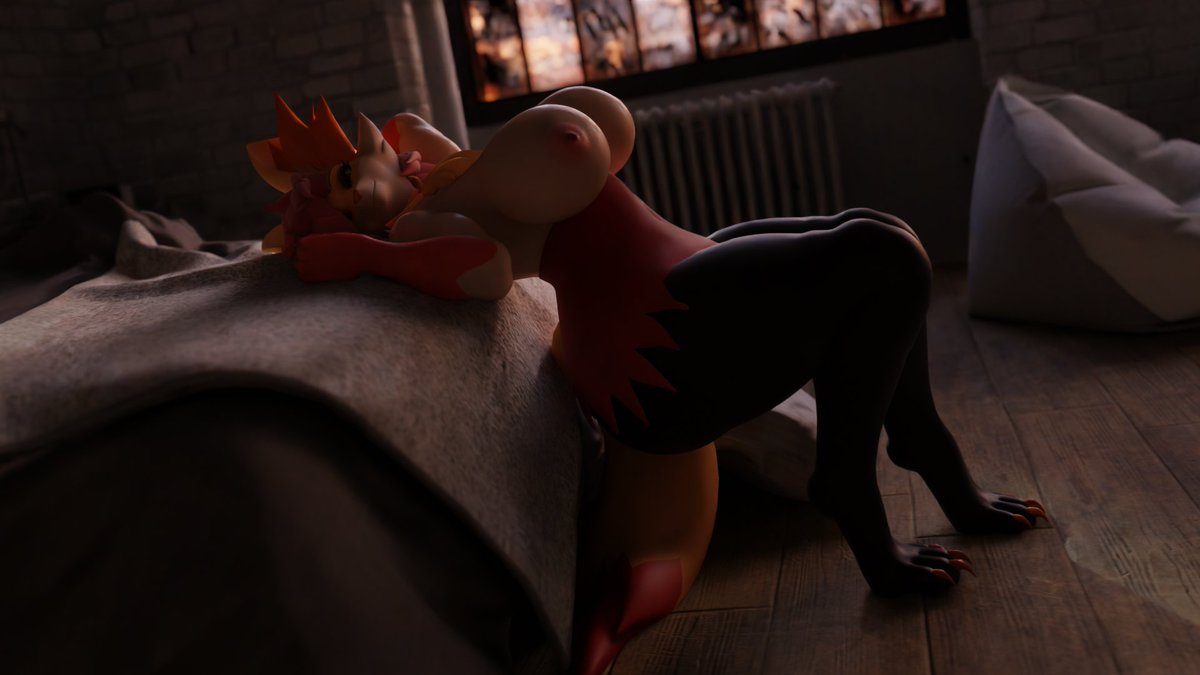 Mystical_Phox's tweet photo. What are you waiting for? Pin the gal down~

New render done by me! https://t.co/0fLAfrm1Qb