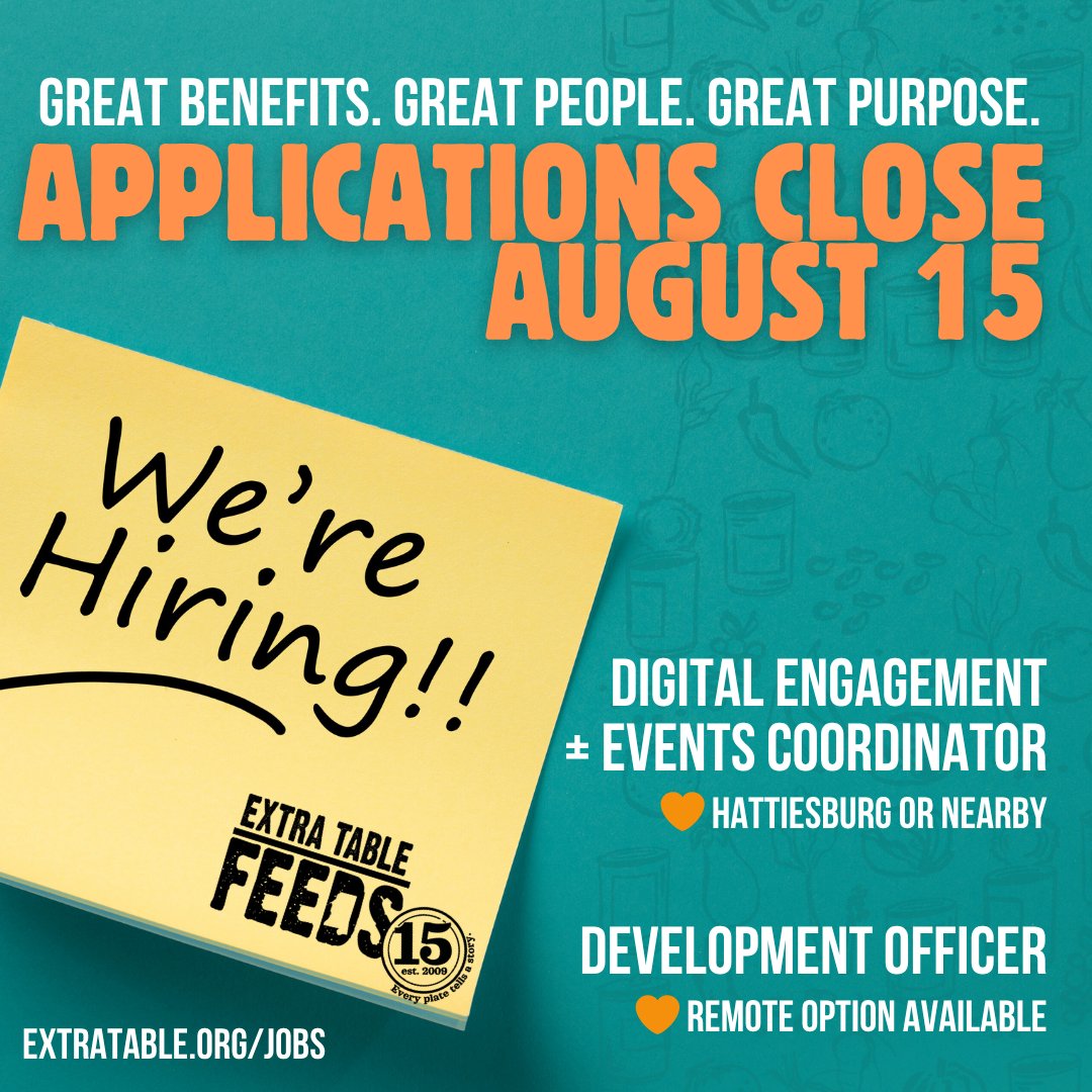 Extra Table tweet media