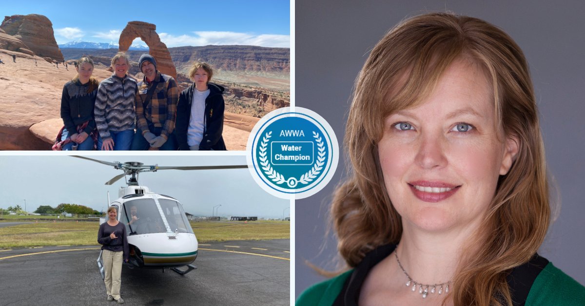 Tarrah Henrie is thriving as the director of water quality for California Water Service, but did you know she nearly majored in art history?

Read more about about this week's Water Champion in #AWWAConnections.

news.awwa.org/4f59aWZ