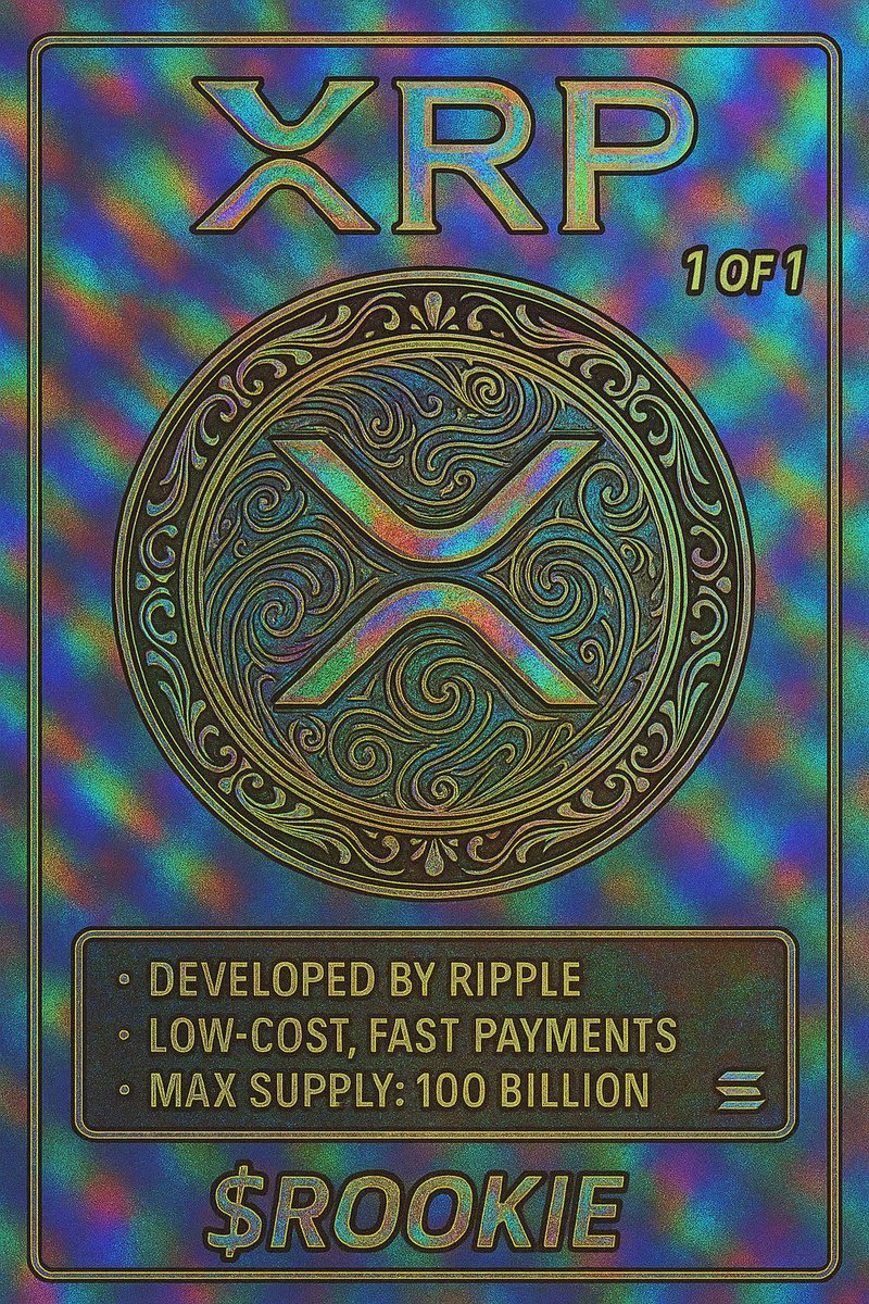 <a href="/yourcryptodj/">Your Crypto DJ</a> Only one. That is $ROOKE CARD. 

$ROOKIE CARDS FOR CRYPTO

1ST OF ITS KIND. NFT(now) &amp; Physical (future)
**** Bringing ALL the communities together***

<a href="/ROOKIECARDNFT/">ROOKIE NFT</a> 
<a href="/DRZAONECTO/">DRZA</a> - doxx dev
rookietradingcards.net
Ha4oiA7TJtoE1jPk8m6r5GPYm1ERmT9oKU5CZAGTpump

$XRP <a href="/XRPcryptowolf/">XRPcryptowolf</a>