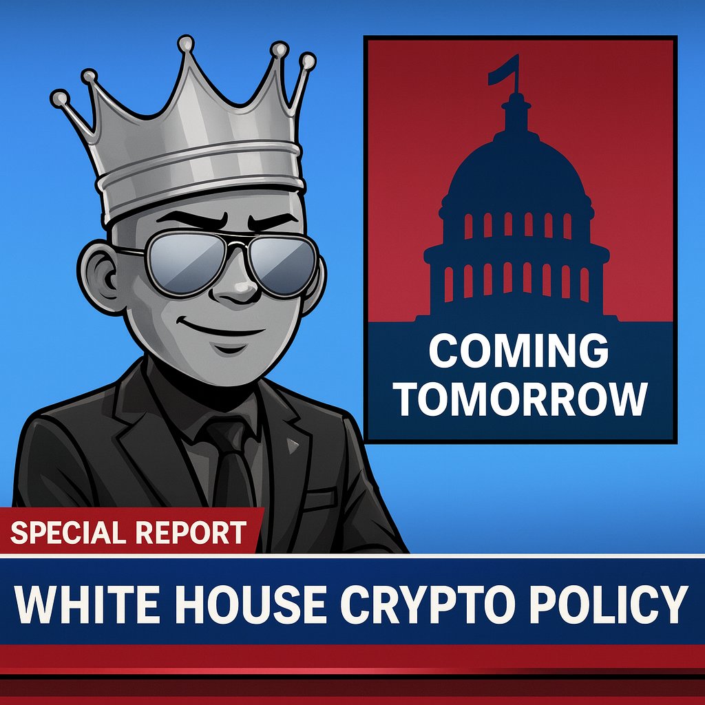 π² SWISS.SOL π² (@swiss_sol) on Twitter photo π White House Crypto Report drops tomorrow 7/30
βββ
π§ Trump admin's first full crypto policy
βοΈ SEC vs. CFTC clarified
π΅ Stablecoin licensing incoming
π« CBDCs banned
πͺ U.S. Bitcoin Reserve?
βββ
π Whatβs your take? π
β₯οΈ Bullish β moon time ππ
π¬ Bearish β π White House Crypto Report drops tomorrow 7/30
βββ
π§ Trump admin's first full crypto policy
βοΈ SEC vs. CFTC clarified
π΅ Stablecoin licensing incoming
π« CBDCs banned
πͺ U.S. Bitcoin Reserve?
βββ
π Whatβs your take? π
β₯οΈ Bullish β moon time ππ
π¬ Bearish β