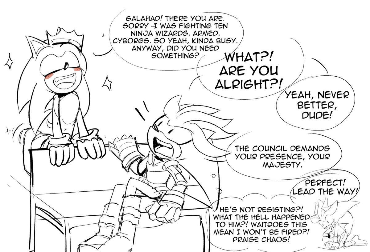 SSenura1's tweet photo. (4/4) comic "By My Side, Sir Lance"  
That’s the end of the comic! 😭😭😭
Thank you so much for all your support.
Feel free to share your thoughts in the comments—
I’d love to hear what you think! 💙
 #sonadow #SonicTheHedgehog #ShadowTheHedegehog https://t.co/6G9wey0uUv