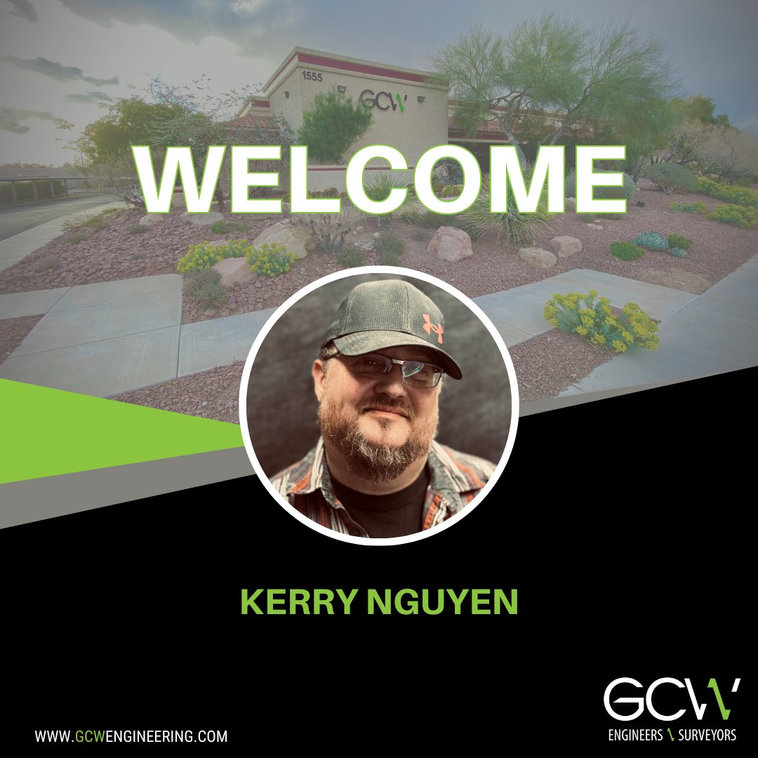 Please join us in welcoming Kerry Nguyen to GCW as a Construction Inspector! Welcome to the team Kerry! #newfaces #lifeatGCW #ConstructionManagement