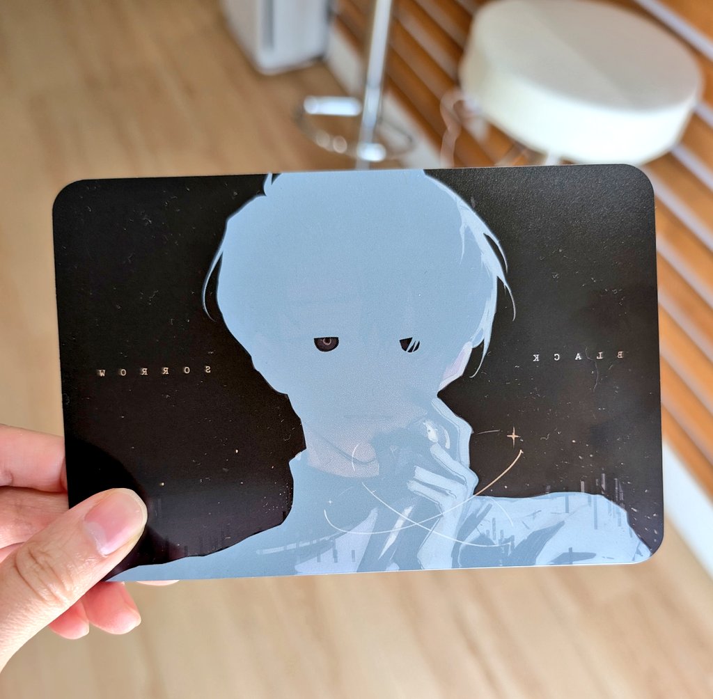These transparent postcards are so funny from the back