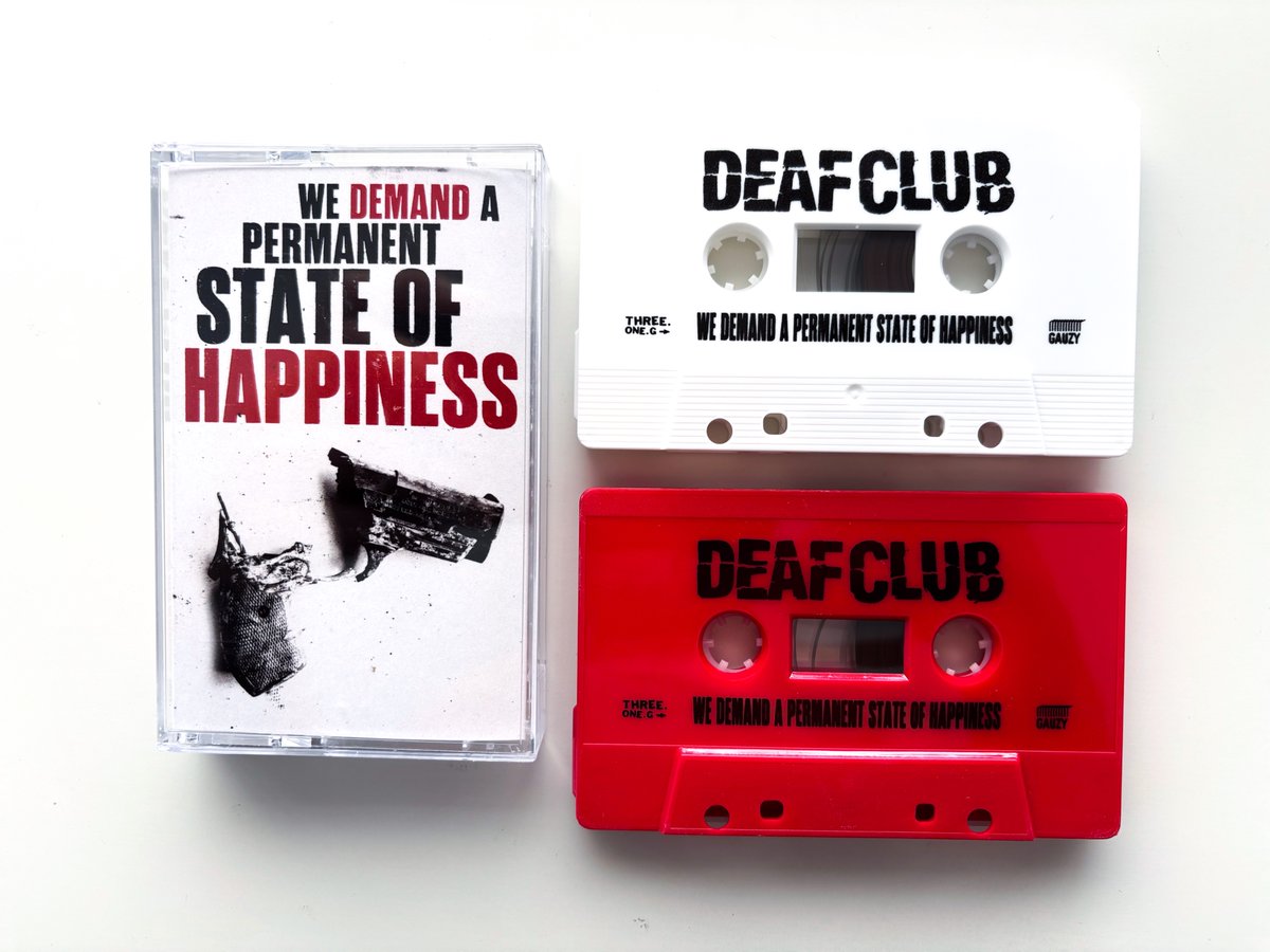 Deaf Club - We Demand a Permanent State of Happiness (Each variant limited to 50)
threeoneg.com/archive/vinyl/…