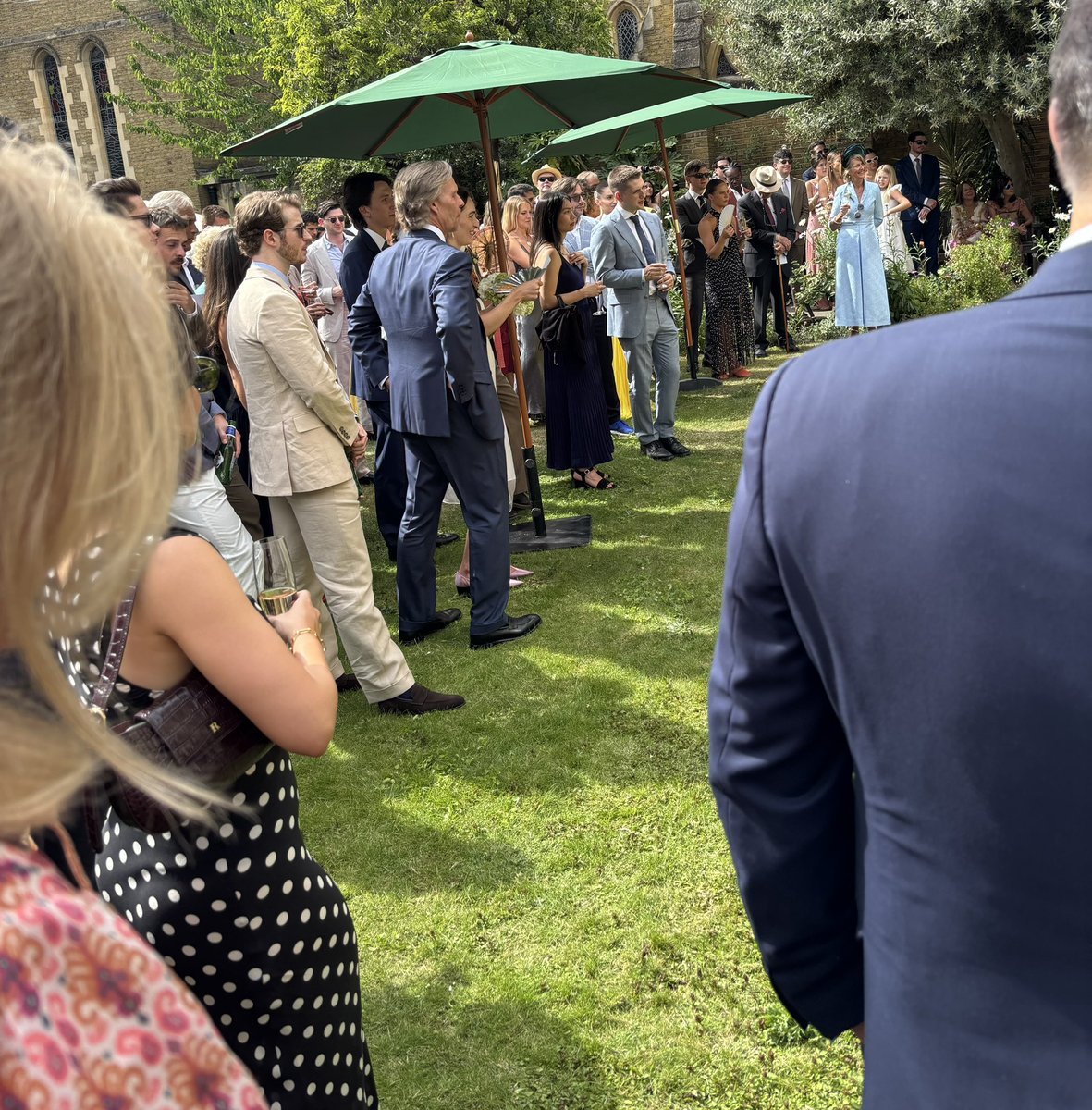 StMarysCadogan's tweet photo. Summer events at St Mary’s Clear out for Caritas, visit of O.L of Fatima, the Catholic Union came to see us,and another happy couple are toasted as they begin their lives together as man and wife. Social action, prayer, celebrating the sacraments and hospitality. https://t.co/Z962CQ7VCW