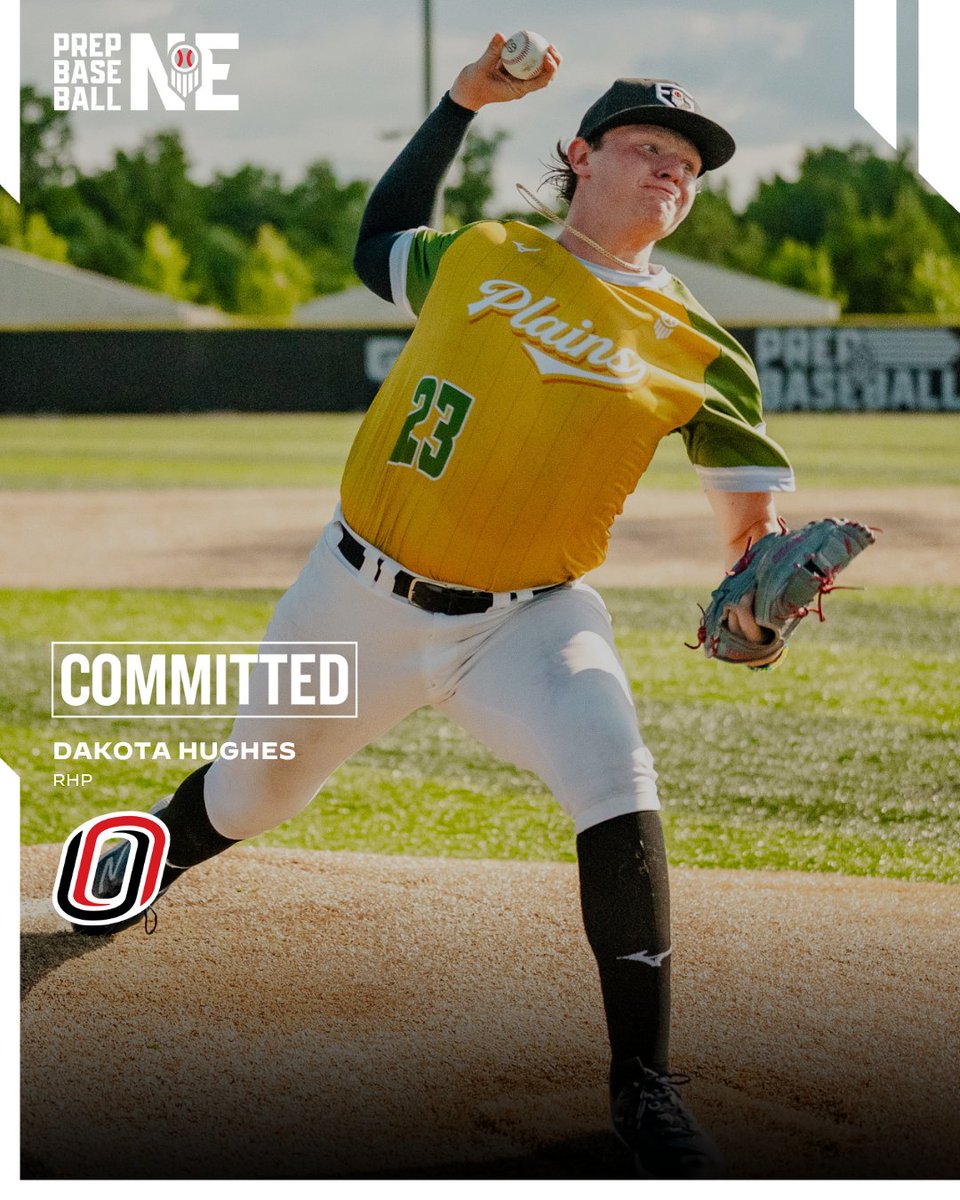 #𝗣𝗕𝗦𝗙𝗚𝟮𝟱: 𝗖𝗢𝗠𝗠𝗜𝗧𝗠𝗘𝗡𝗧 𝗨𝗣𝗗𝗔𝗧𝗘 ✅

'26 Dakota Hughes (RHP, Millard West) commits to <a href="/OmahaBSB/">Omaha Baseball</a>.

+ Hughes was a member of #TeamPlains at the 2025 Prep Baseball Senior Future Games.

👤 loom.ly/nn7CXLw
📝 loom.ly/fRKrCxA

<a href="/Dak0734/">Dakota Hughes</a> | #PBSFG25