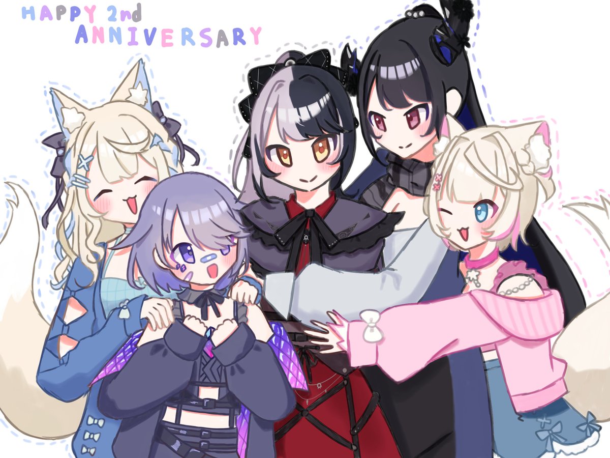 Happy 2nd Anniversary Advent!
#ShiorinSketch  #bijouwled 
#RavenCrafts  #FWMCpix
#holoAdvent