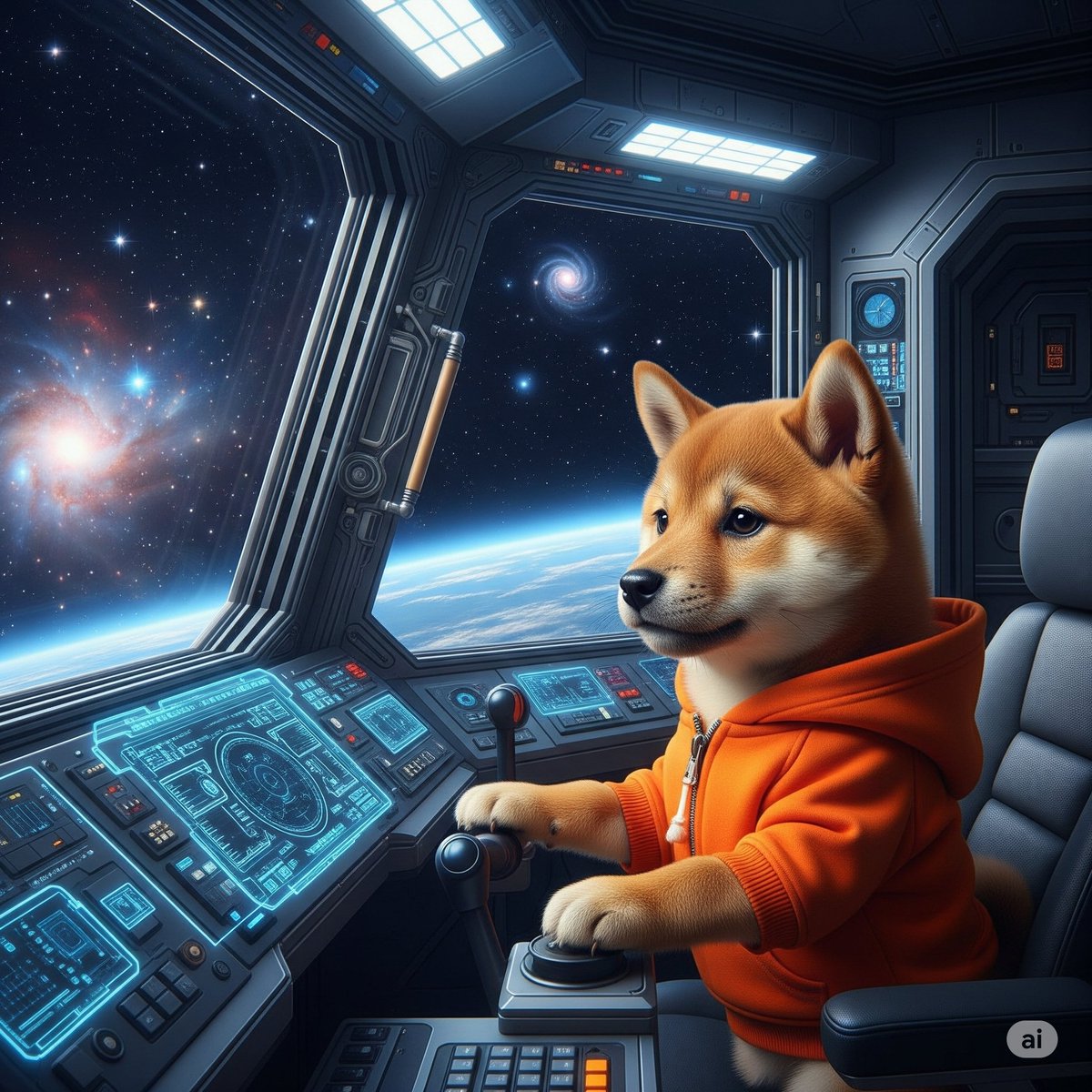 Lina_CryptoA's tweet image. $DOG will conquer outer space, the moon is just a checkpoint, press LIKE if you believe.
