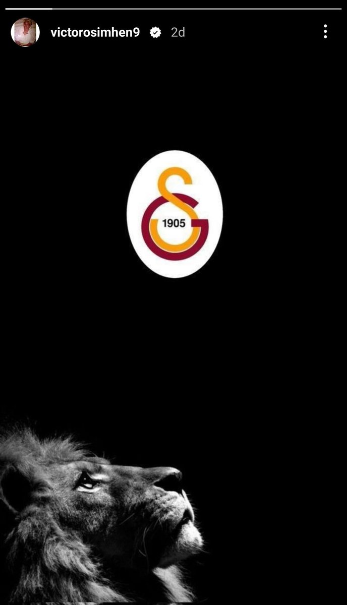 Bu sadece Victor Osimhen tarafından atılmış bir story değildir. Bu Türk futbol tarihinin gelmiş, geçmiş ve muhtemelen gelecek en büyük transferinin müjdesidir. Senin gibi mükemmel bir futbolcuyu aşık ettik ya, ne mutlu bize. BEKLİYORUZ KARA BOĞAM. SENİ ÇOK SEVİYORUZ 💛❤️🦁🥹🇳🇬