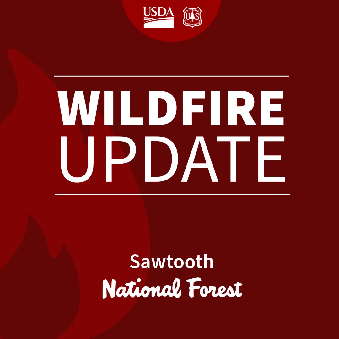 Air resources placed bladders so ground crews could continue securing fireline and mopping up on the now 3.5-acre Oregon Fire. Crews contended with outflow winds from passing storm cells but have managed to achieve 75 percent containment.  #fireseason2025 #KetchumRD