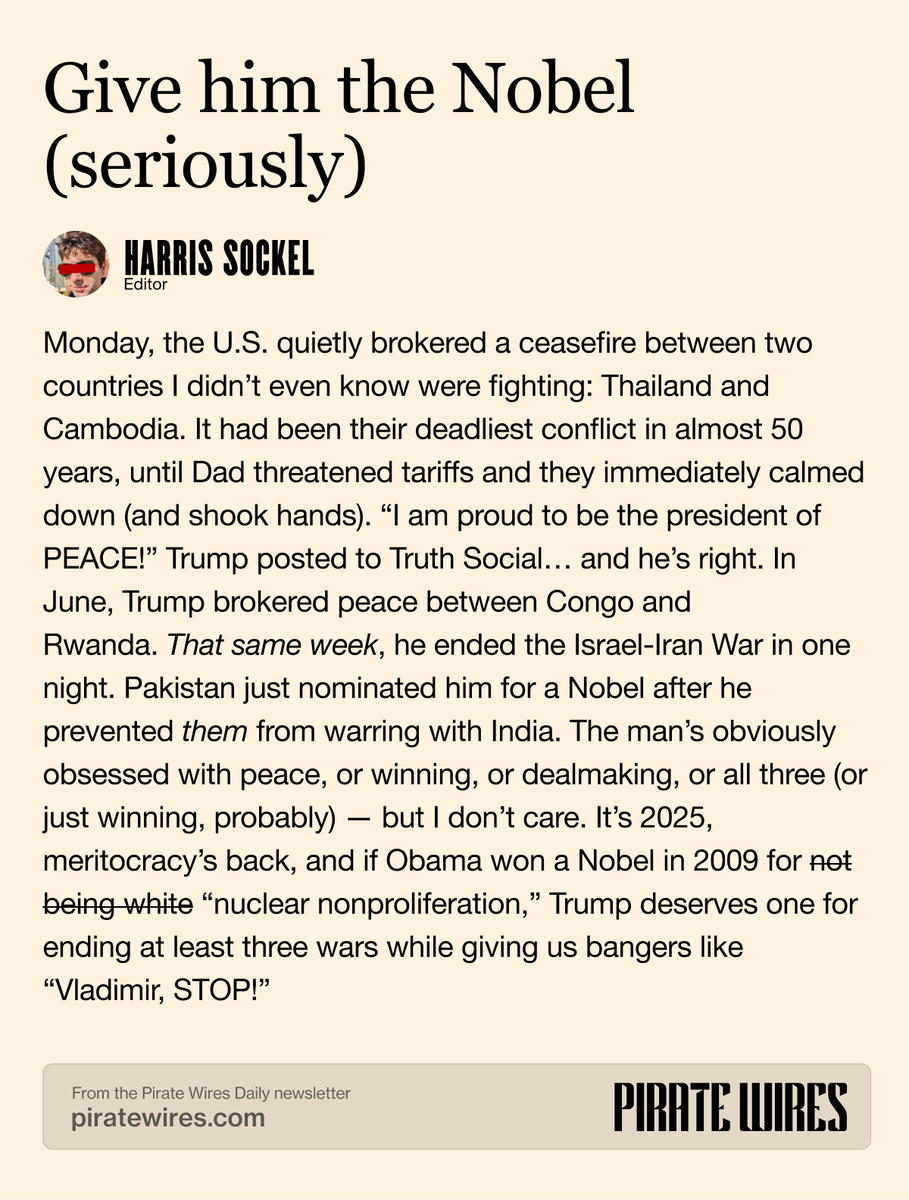 This take from the <a href="/PirateWires/">Pirate Wires</a> Daily 👇 💯🎯👊🇺🇲