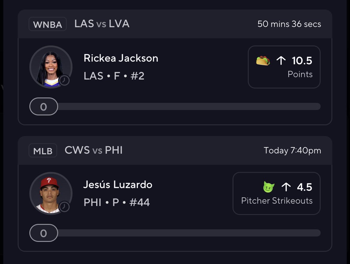 KB 🐺 (@kbprops) on Twitter photo Taco #2 Pair 🌮
Luzardo is over in his last 3 STRAIGHT games vs the White Sox recording 7+ K’s in each game. Chicago has the 4th HIGHEST K% vs LHP this season! 🔥
Drop a ❤️ if you’re tailing this slip ⬇️
<a href="/propsdotcash/">Props.Cash</a>
#Gambling #GamblingTwitter #MLB #WNBA #PrizePicks Taco #2 Pair 🌮
Luzardo is over in his last 3 STRAIGHT games vs the White Sox recording 7+ K’s in each game. Chicago has the 4th HIGHEST K% vs LHP this season! 🔥
Drop a ❤️ if you’re tailing this slip ⬇️
<a href="/propsdotcash/">Props.Cash</a>
#Gambling #GamblingTwitter #MLB #WNBA #PrizePicks