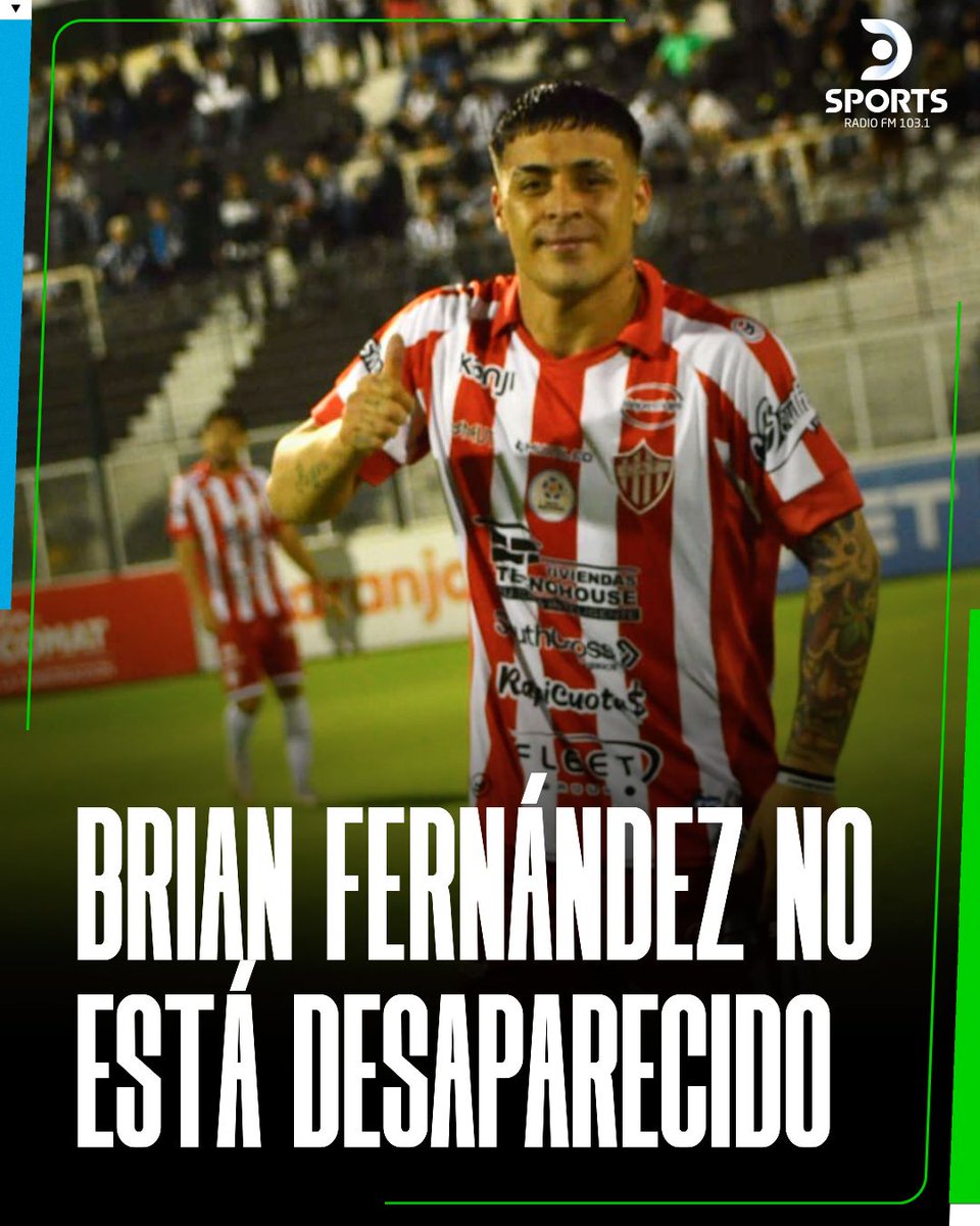 ❌ Brian Fernández no está desaparecido

Luego del rumor que circuló en las últimas horas, desde el entorno del jugador afirman que se encuentra en la casa de su hermana en Florencio Varela y que decidió apagar su celular para no tener contacto con los medios.

📌 Su salida de