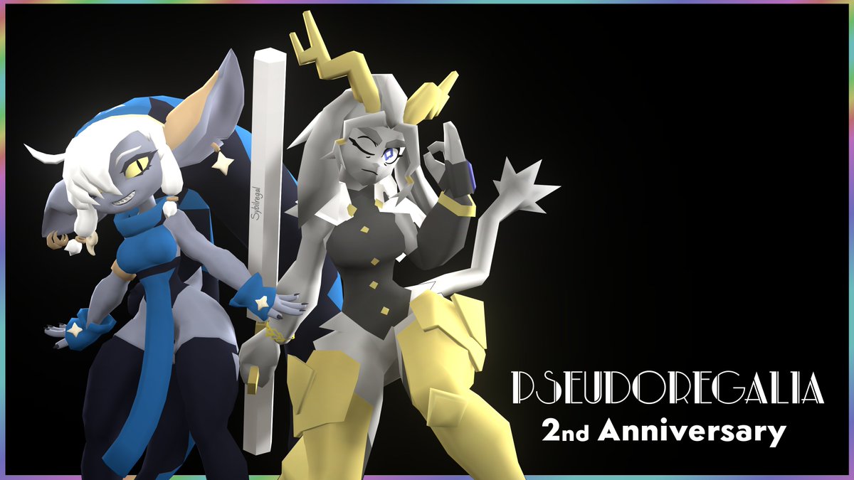 I'm a bit late, but happy 2nd Anniversary.
Minimal since Vezza already took a lot of work.