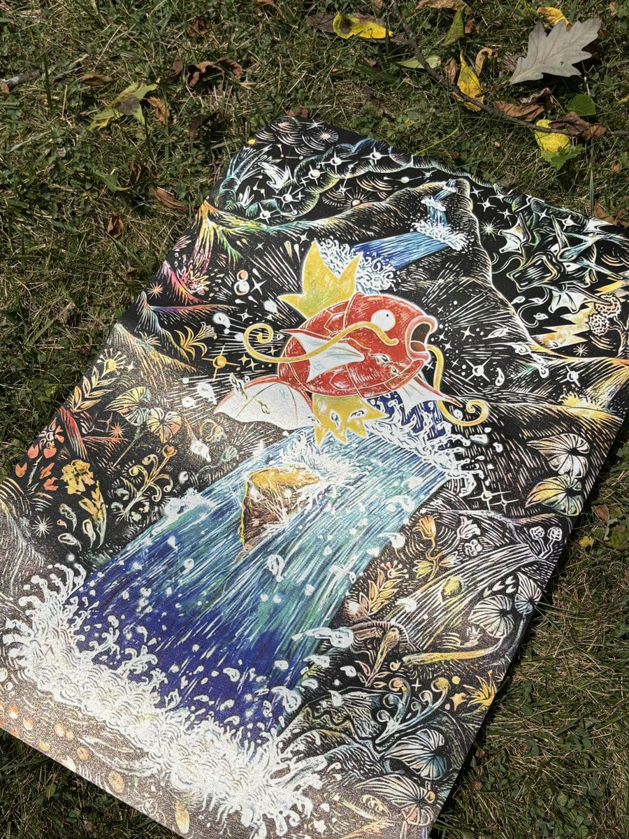 SecretRarePrint's tweet image. I know y’all are rockin with this canvas poster 🌊🐡⚡️

2ft length on metallic canvas 😮‍💨