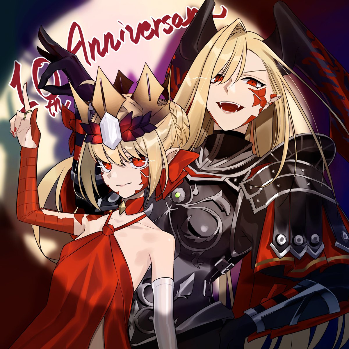 10周年おめでとうございます🎊
学生時代から社会人の現在まで常にそばにあった大好きなゲームです！
FGOありがとう〜！

 #FGO #FGO10周年  #FGO10周年メッセージ