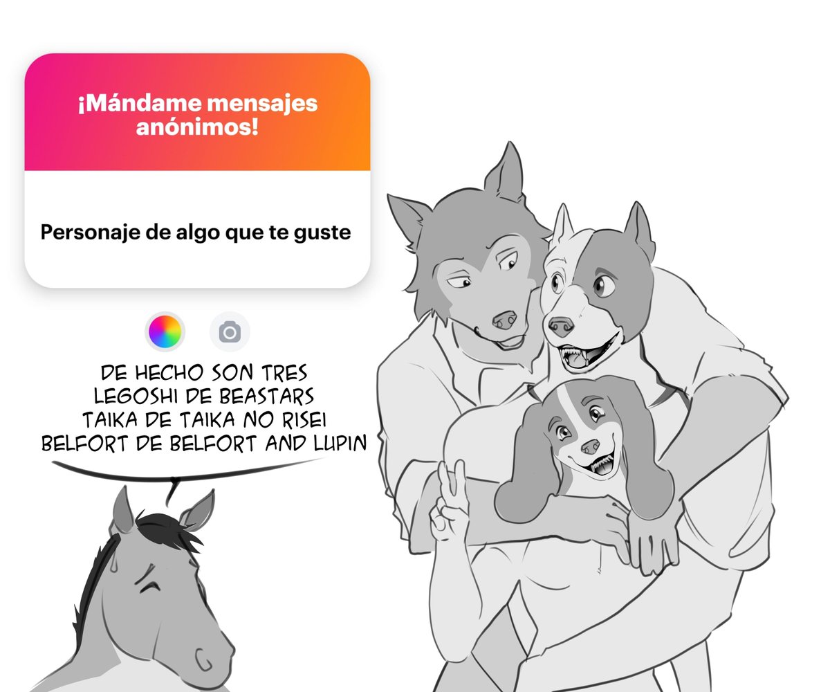 second 3 answers, here you can also ask, either English or Spanish 

 ngl.link/furkito_mlt here you can participate