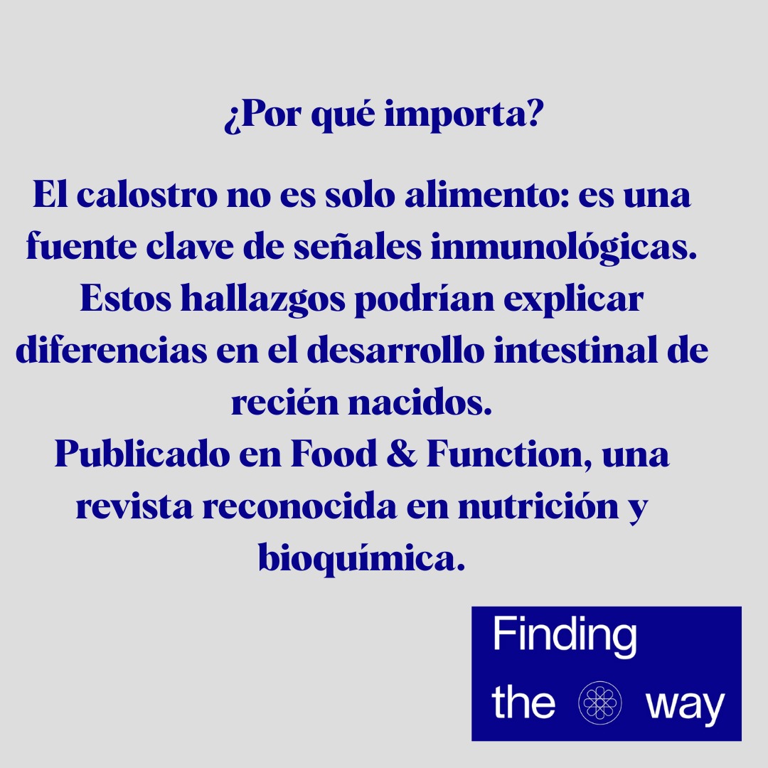 🧪 Nuevo estudio del Centro de Biotecnología analiza cómo la obesidad materna afecta la interacción entre microbiota, metabolitos y citocinas en el calostro.
👶 Implicaciones para el desarrollo inmune del recién nacido.
📖 Publicado en Food &amp; Function
🔗doi.org/10.1039/D4FO05…