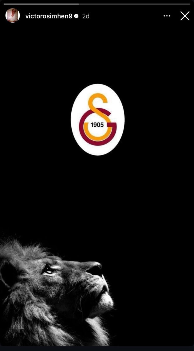 <a href="/ertansuzgun/">Ertan Süzgün</a> Veeeee Osimhennnn ⏳🦁
#yüzdeyüz