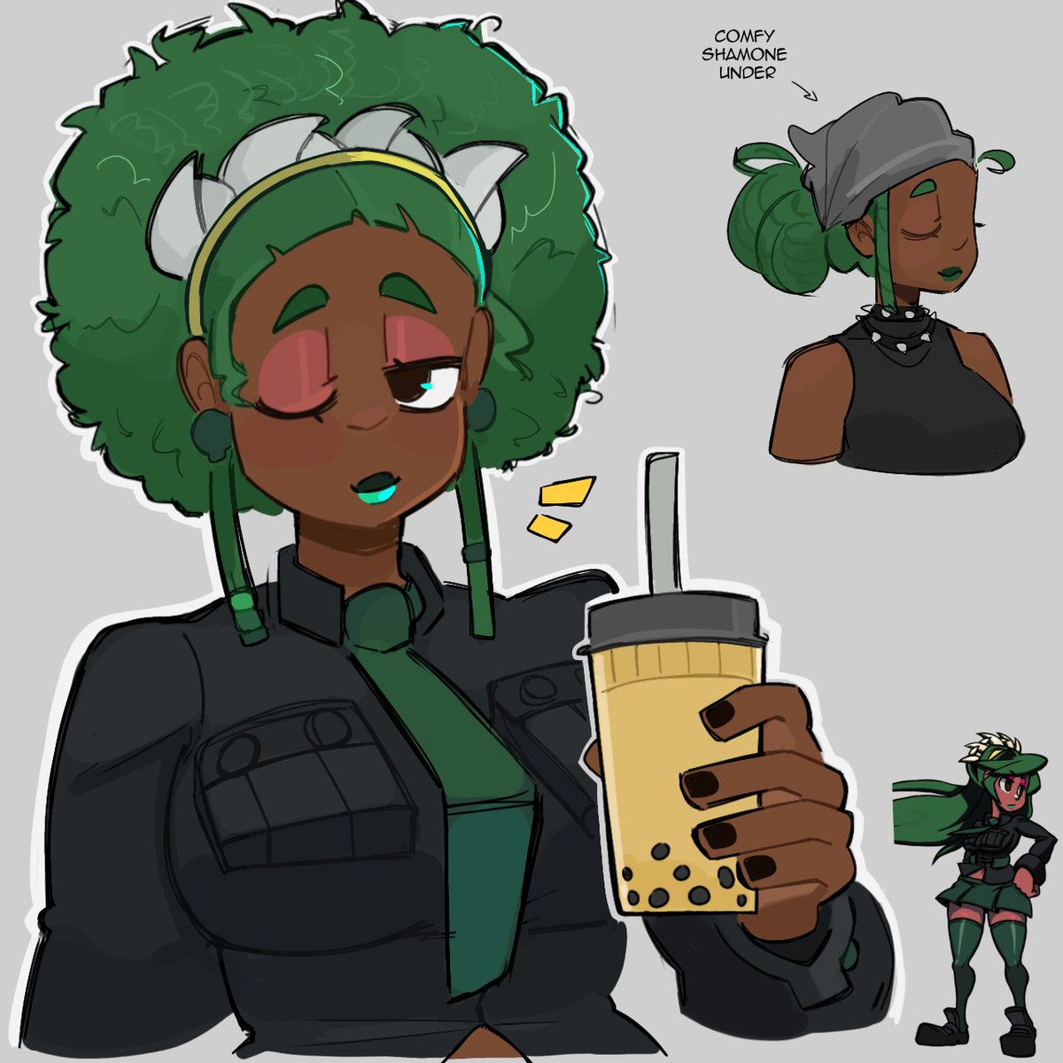 hiii fukua #skullgirls