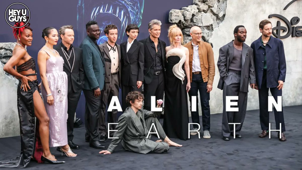 #AlienEarth  Premiere Interviews: The cast of Noah Hawley's terrifying new Alien TV show on what to expect... 

heyuguys.com/alien-earth-pr…