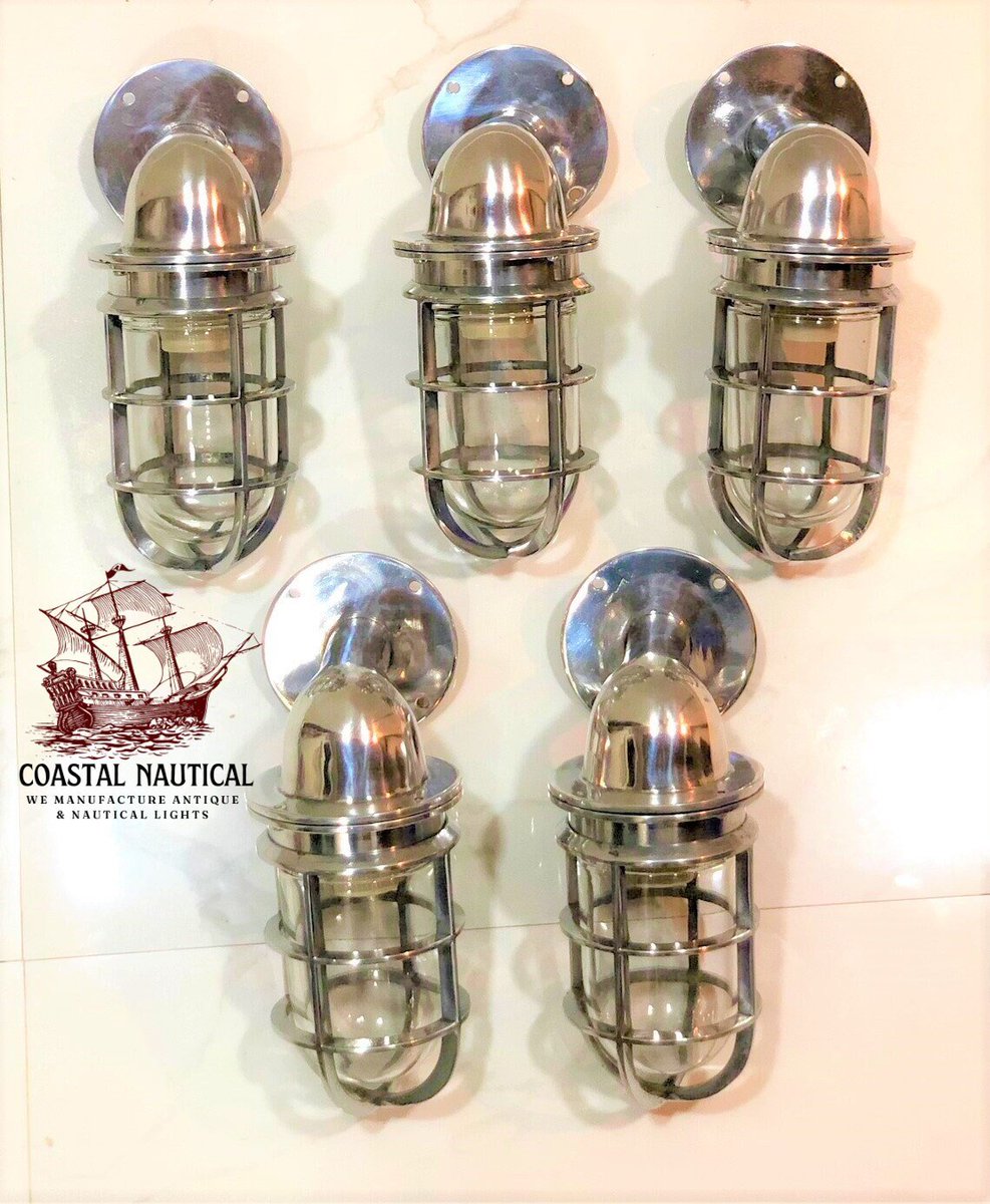 vintagehunters8's tweet photo. Excited to share the latest addition to my #etsy shop: Nautical Marine Style Ship Light, Solid Aluminum Swan Neck Lamp, Antique Swan Light Fixture 5 Pcs https://t.co/xF0xvkvPAl #silver #christmas #bedroom #artdeco #glass #yes #clear #angled #marineshiplighting https://t.co/OsNrQhTyt9