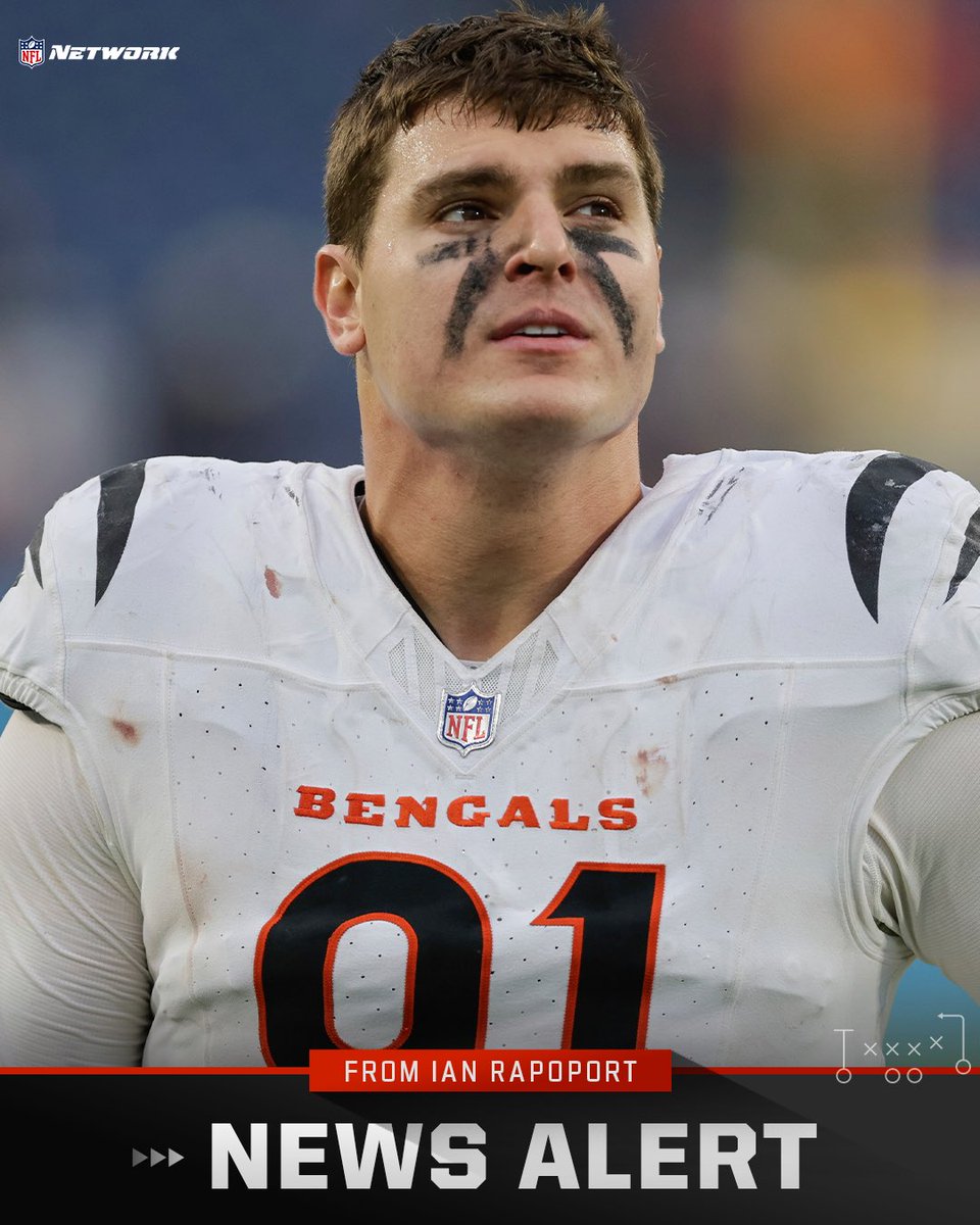Ian Rapoport (@rapsheet) on Twitter photo A leap of faith: #Bengals star Trey Hendrickson, the NFL’s sack leader, is planning to report on Wednesday to be with his team and end his holdout, per me and <a href="/TomPelissero/">Tom Pelissero</a>.
No deal yet. But Hendrickson intends to show up as the two sides will keep working. A leap of faith: #Bengals star Trey Hendrickson, the NFL’s sack leader, is planning to report on Wednesday to be with his team and end his holdout, per me and <a href="/TomPelissero/">Tom Pelissero</a>.
No deal yet. But Hendrickson intends to show up as the two sides will keep working.
