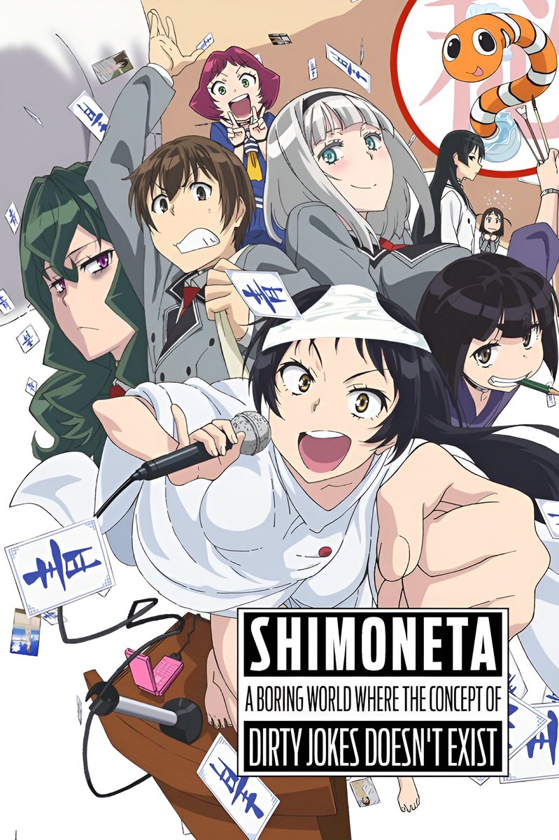 &gt;2015: a funny anime about censorship

&gt;2025: quickly becoming one of the most important, relevant anime of the decade 

Funny how quickly things can change...