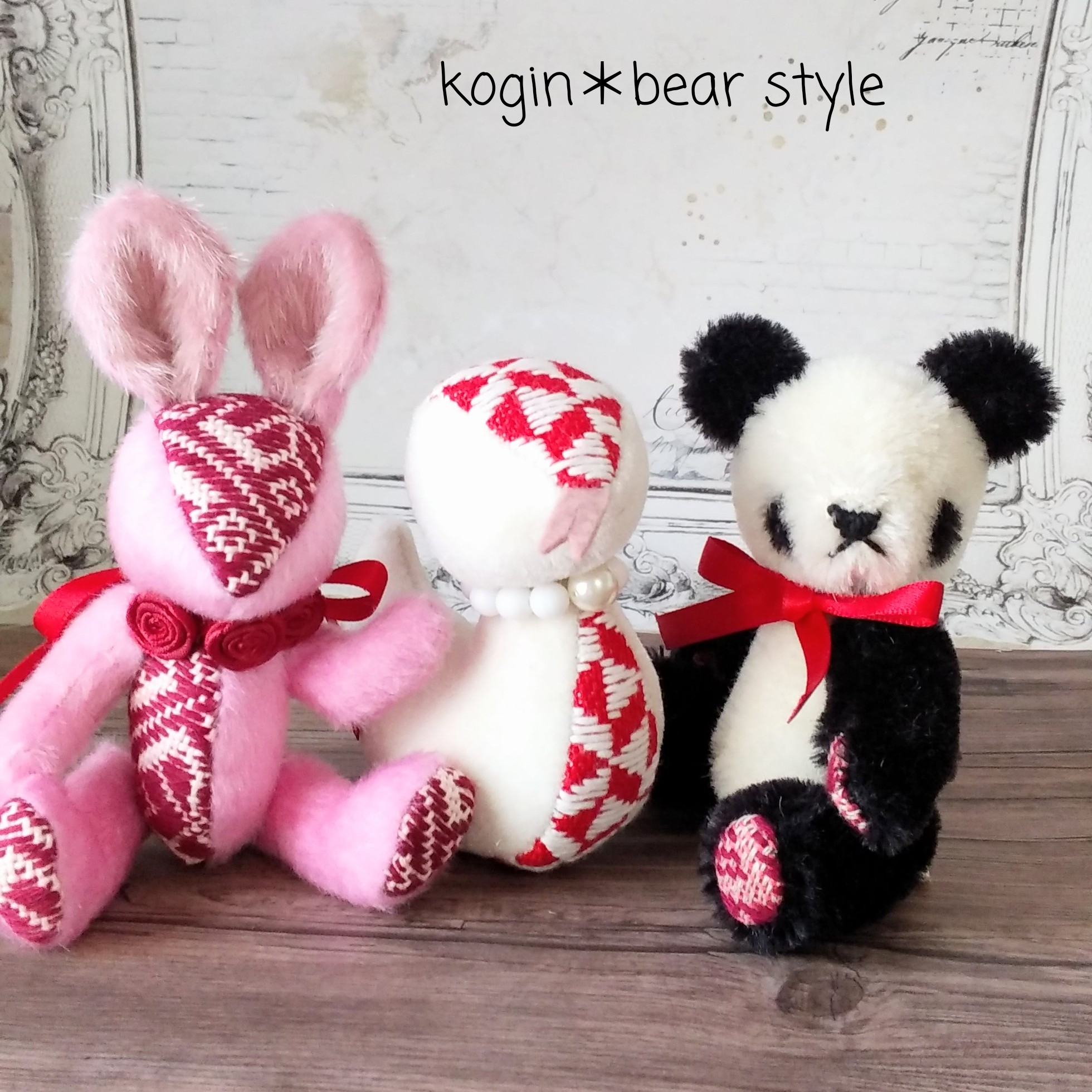 こひろ＠こぎん刺しのテディベア作家 kogin＊bear styl on X