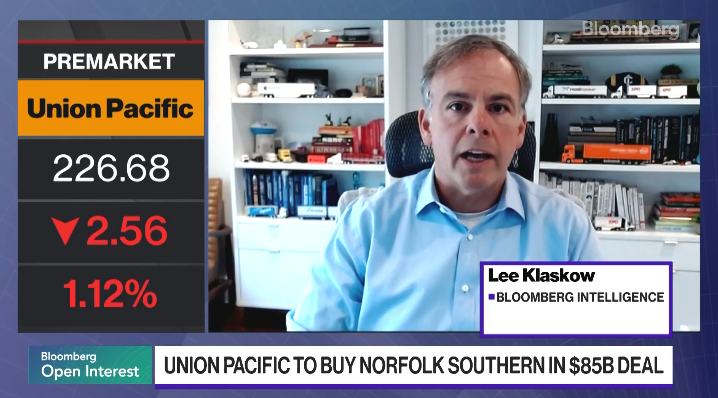 Lee Klaskow (@logisticslee) on Twitter photo Talking Transports today on <a href="/BloombergTV/">Bloomberg TV</a> and Radio about the announced $UNP and $NSC merger and $UPS earnings. Never a dull moment!!
Thanks to <a href="/mattmiller1973/">Matt Miller</a>, <a href="/kgreifeld/">Katie Greifeld</a>, <a href="/ptsweeney/">Paul Sweeney</a> and <a href="/isabelletanlee/">Isabelle Lee</a> for the great conversations. Talking Transports today on <a href="/BloombergTV/">Bloomberg TV</a> and Radio about the announced $UNP and $NSC merger and $UPS earnings. Never a dull moment!!
Thanks to <a href="/mattmiller1973/">Matt Miller</a>, <a href="/kgreifeld/">Katie Greifeld</a>, <a href="/ptsweeney/">Paul Sweeney</a> and <a href="/isabelletanlee/">Isabelle Lee</a> for the great conversations.