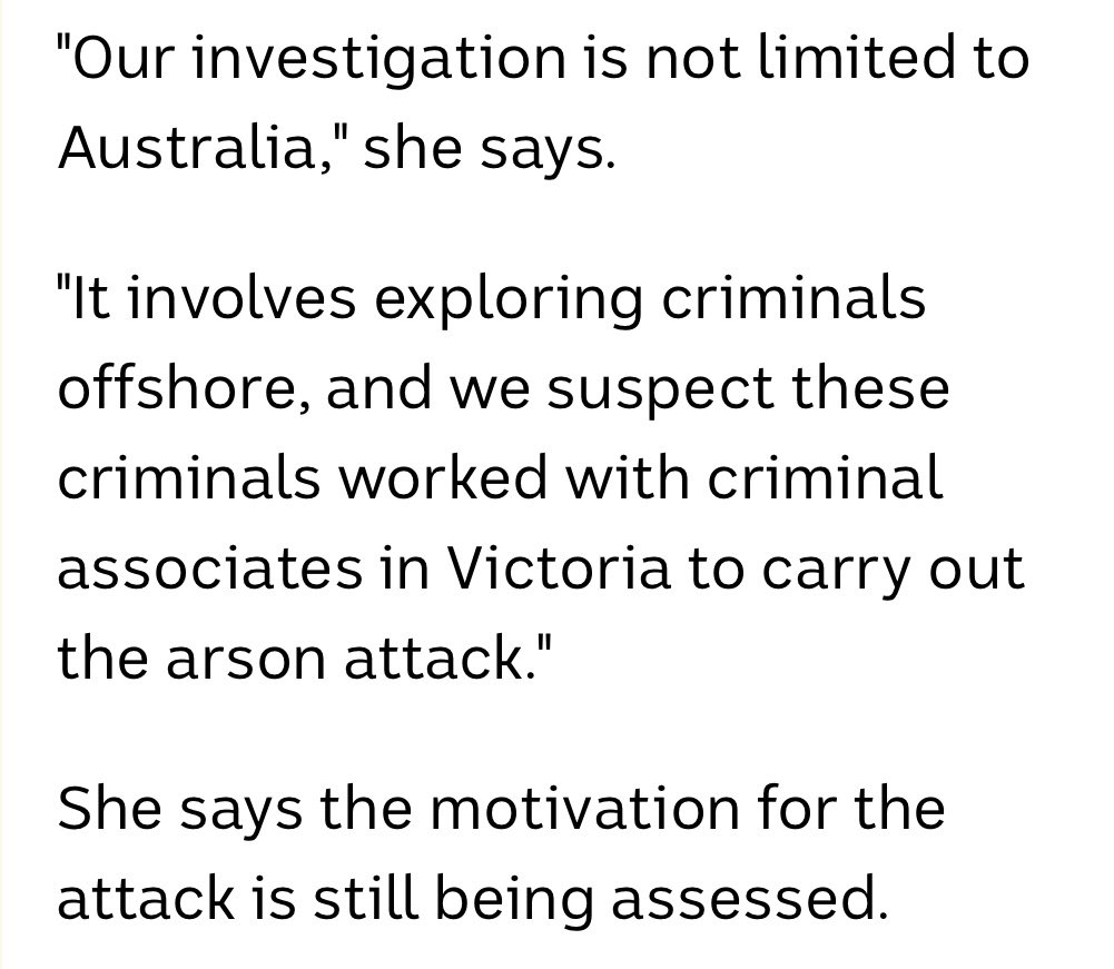 Well well, what do you know? The motivation for the attack on Adass synagogue is “still being assessed.” 

So, not “antisemitism” then?