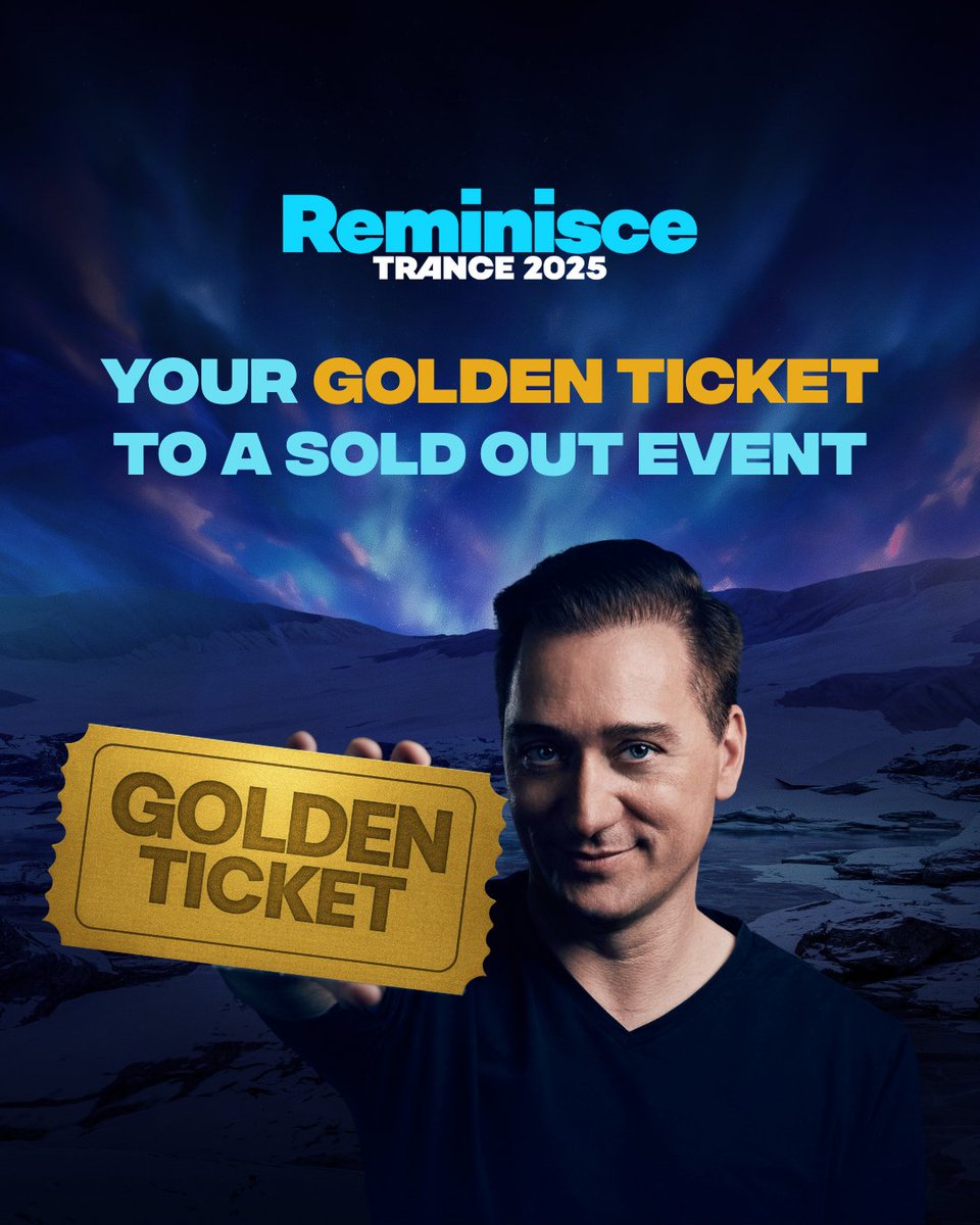 Reminisce Trance is sold out, but your Top 5 votes could get you in 🎫

Vote and go in the running to WIN:
• 2 x tickets to the sold out show
• A Reminisce merch pack

Entries close Wednesday 6 August at 11.59pm (AEST).

Vote now - remvote.co/event/125