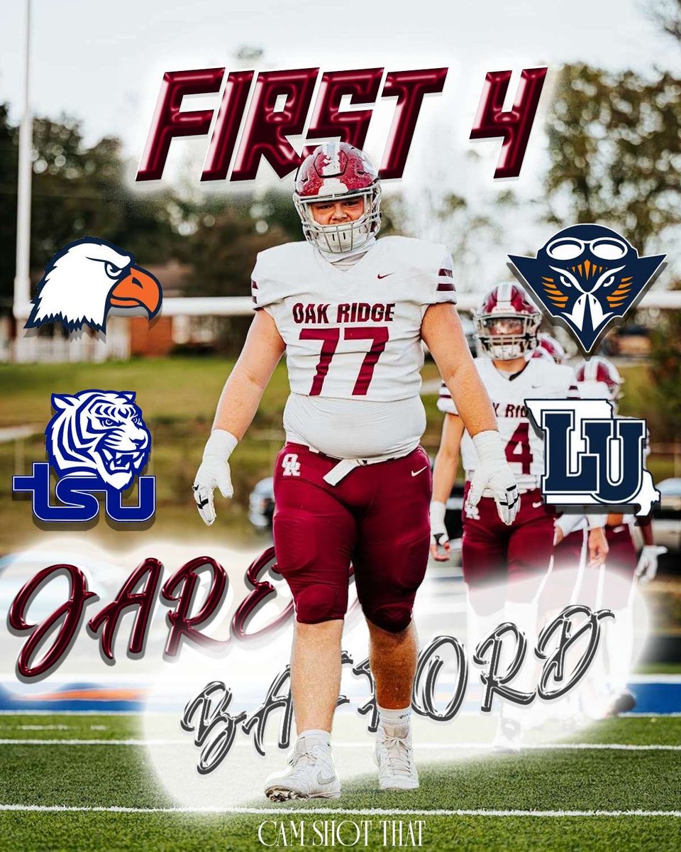 And more to come I’m still on the board but not for long bout to be a big season💫

<a href="/Coach_Rang/">Derek Rang</a> <a href="/ORHSCoachDay/">Kevin Day</a> <a href="/CoachKevMac/">Kevin McKeethan</a> <a href="/ChristianTed_/">Ted Mitchell</a> <a href="/ORHSWildcats/">OakRidgeWildcatFootball</a> <a href="/AthleticsOrhs/">ORHS Wildcats Athletics</a> <a href="/CSmithScout/">Chris Smith</a> <a href="/LeeSmith/">Lee Smith</a> <a href="/triplefknox/">Triple F Elite Sports Training</a> <a href="/5StarPreps/">5Star Preps</a>