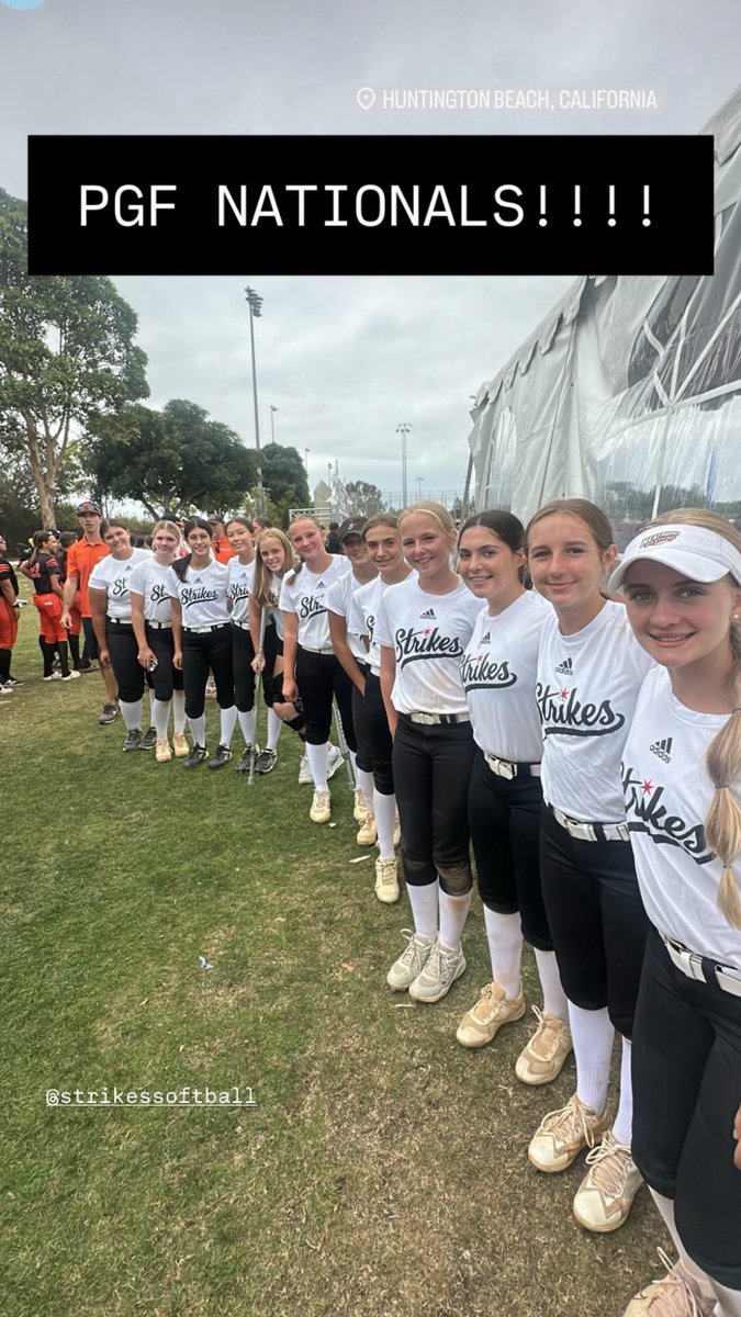 2-1 in pool play so far <a href="/PGFnetwork/">PGF</a> nationals! Great way to start here are a couple of stats.
BA .625
OBP .625
SB% 100
<a href="/SBRRetweets/">Softball Recruiting Reposts</a> <a href="/SballStrikes/">StrikesSoftball</a> <a href="/HeatPremier2011/">Heat Premier 2029-2030 14u</a> <a href="/ExtraInningSB/">EXTRA INNING SOFTBALL</a>