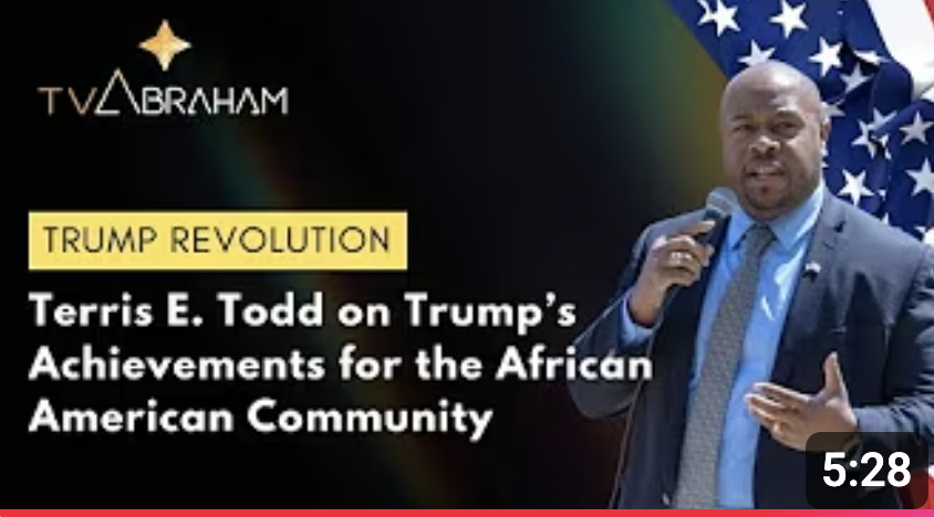 Project 21 (@project21news) on Twitter photo On <a href="/TV_ABRAHAM_X/">TV ABRAHAM</a>, Project 21 Director <a href="/TerrisTodd62/">Terris Todd</a> highlights some of the key initiatives launched by President Trump in support of the African American community. He contrasts Trump’s constructive approach with that of some of his predecessors.
Watch: youtu.be/OU-2H_3RySI?si… On <a href="/TV_ABRAHAM_X/">TV ABRAHAM</a>, Project 21 Director <a href="/TerrisTodd62/">Terris Todd</a> highlights some of the key initiatives launched by President Trump in support of the African American community. He contrasts Trump’s constructive approach with that of some of his predecessors.
Watch: youtu.be/OU-2H_3RySI?si…