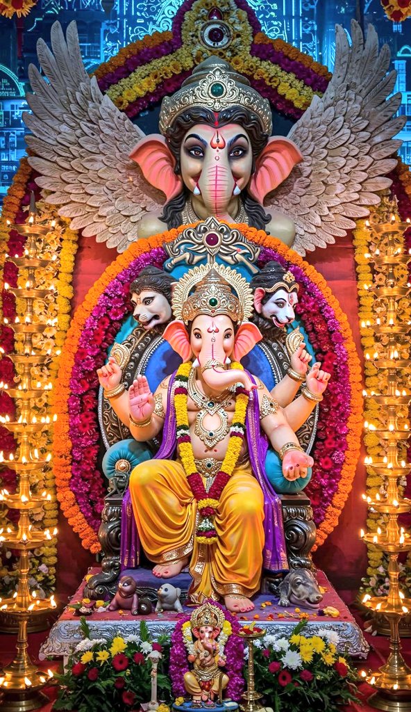 वन्दौं श्री गणपति पद, विघ्नविनाशन हार। पवित्रता की शक्ति जो, सब जग मूलाधार ||
#जय_श्री_गणेश