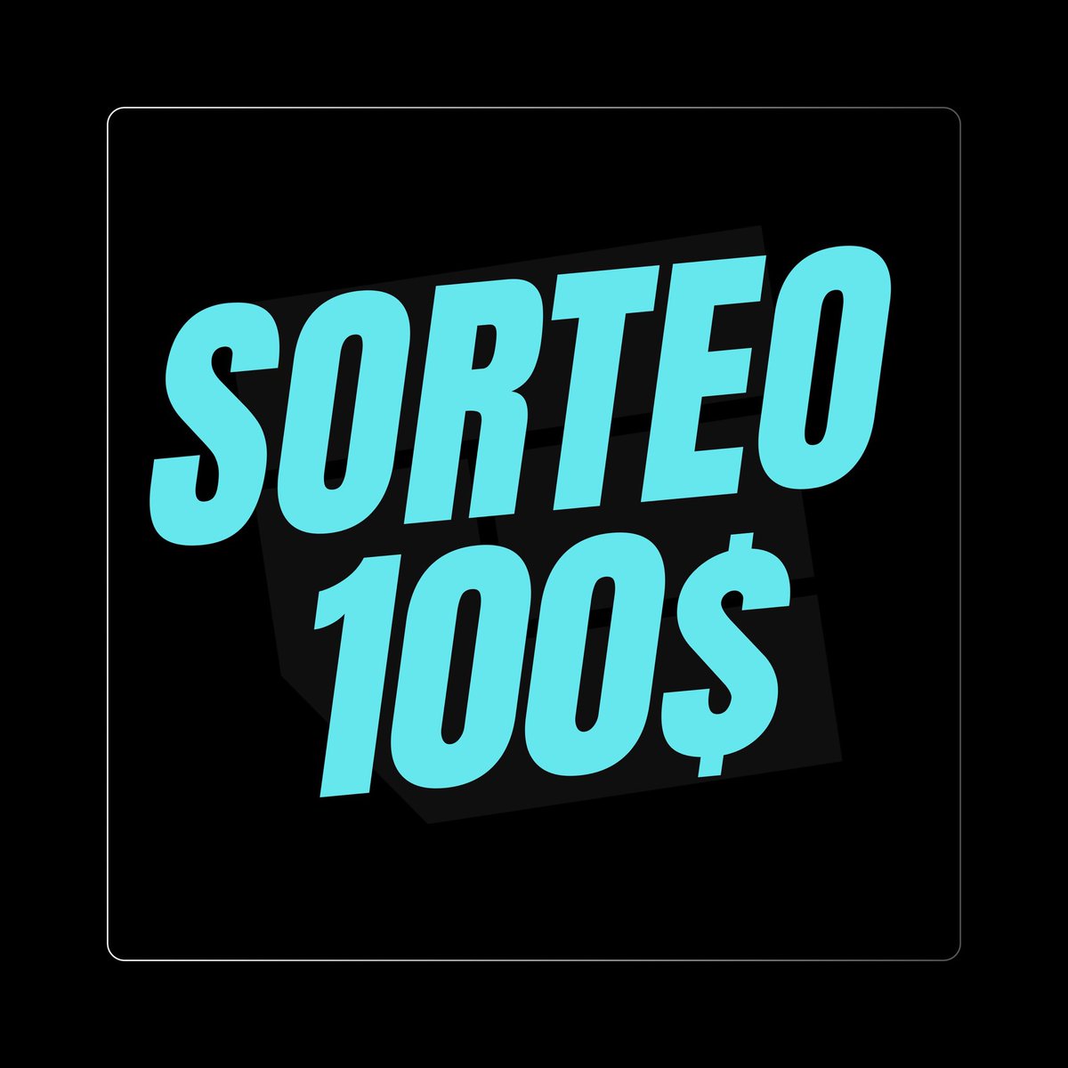 💰 SORTEO 100USD 💰

Si GANO EL MUNDIAL DE CUENTAS sortearé 100USD 💵 entre todos los que

• Me voten en esta encuesta y respondan con una captura 🗳️
• Den RT a este tweet ♻️

✅ GANADOR TRAS FINALIZAR LA ENCUESTA