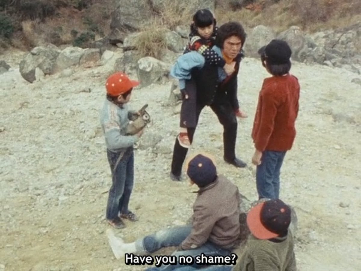 KkeefekyKyle's tweet image. Watched #Denziman Episodes 44-47. Oume is tricked by Vader with a magic lamp, the team believes a woman is the Denzi Princess, the kids are tricked into doing a hellish survival training and Akagi encounters a woman who's part of a mermaid tribe.

#SuperSentai #PowerRangers