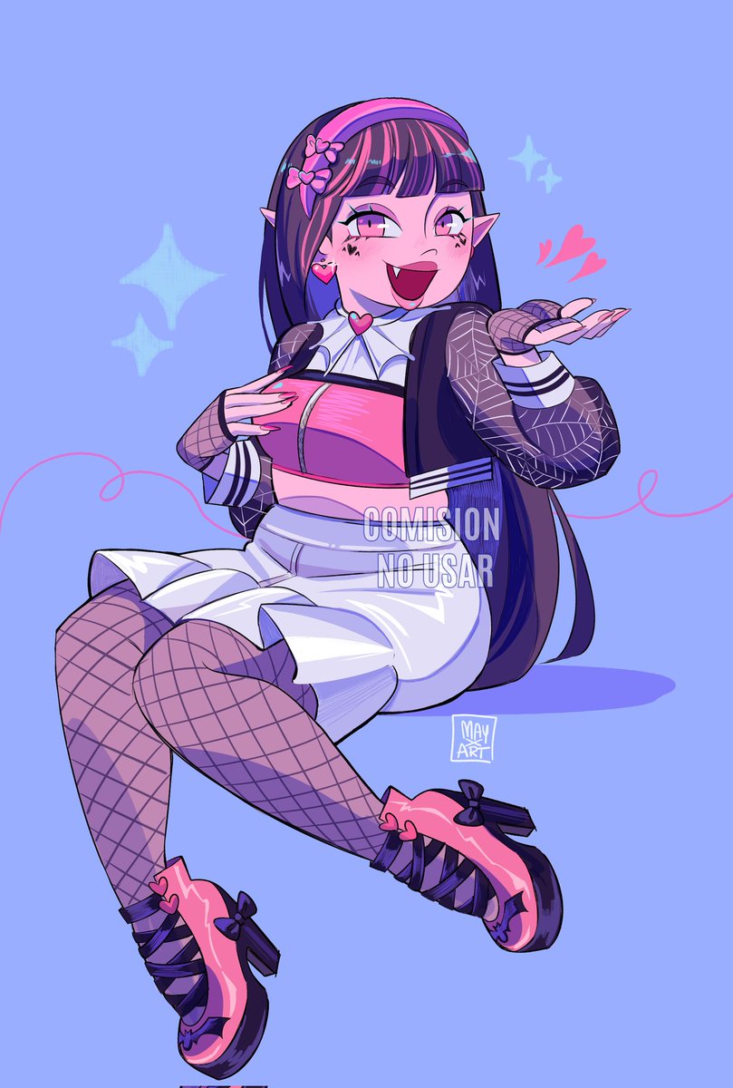 Comisión que me pidieron de Draculaura 💕
#draculaura #mh #monsterhigh #fanart