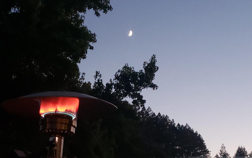 Good night from #Napa (Calistoga).