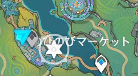 ねえ待ってまじでやばい、のびのびマーケットにモラ付き聖遺物回収箇所が２０個以上密集してるんだけどねえまじでやばい
テイワット内のモラ付き聖遺物回収箇所はほぼ全て把握してるんだけどここまで密集してるエリアは前代未聞のバケモン、イカれた聖遺物回収エリア