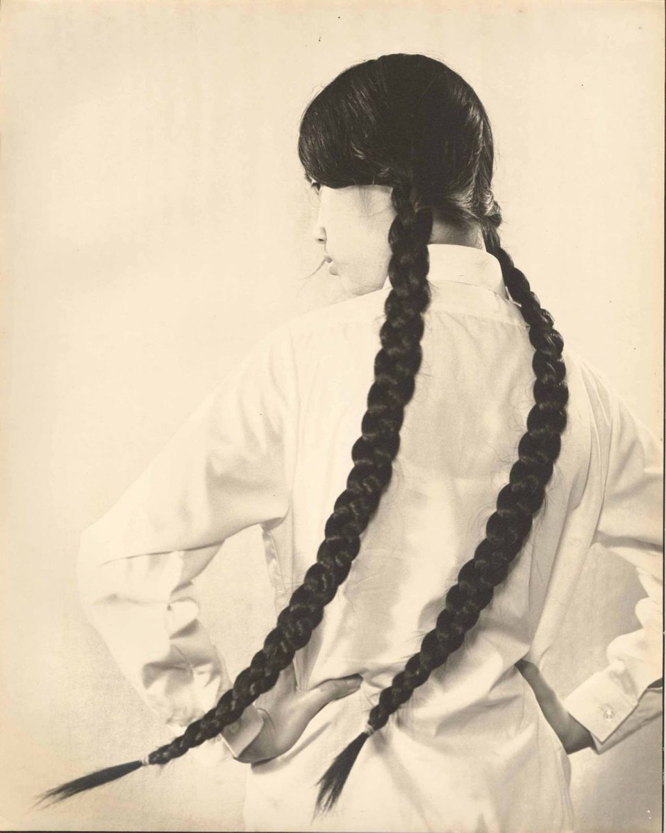 Nancy Sheung self portrait. Hong Kong, 1960-70s